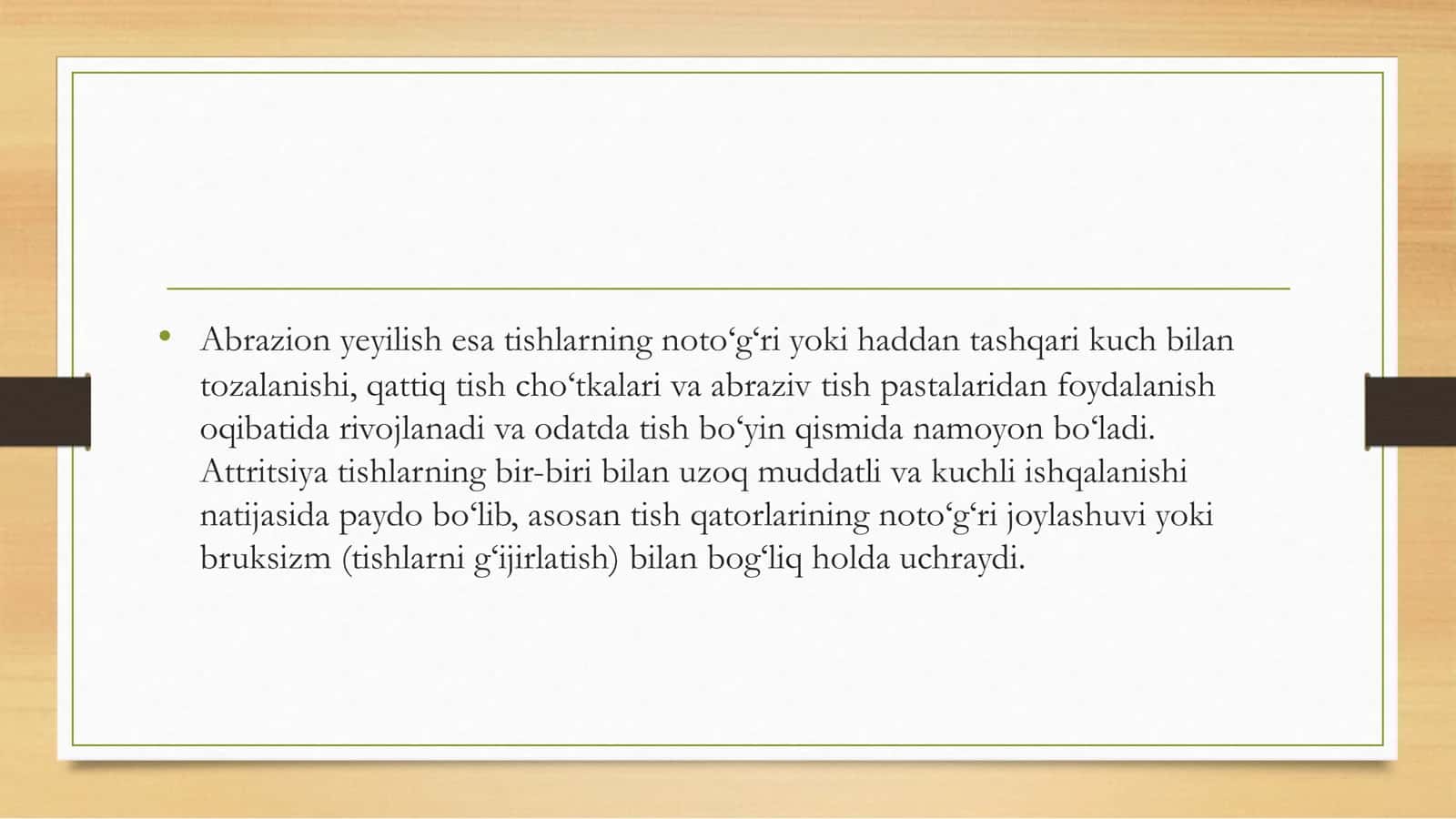 Tish chiqqandan keyin uchraydigan nokarioz kasalliklar 3