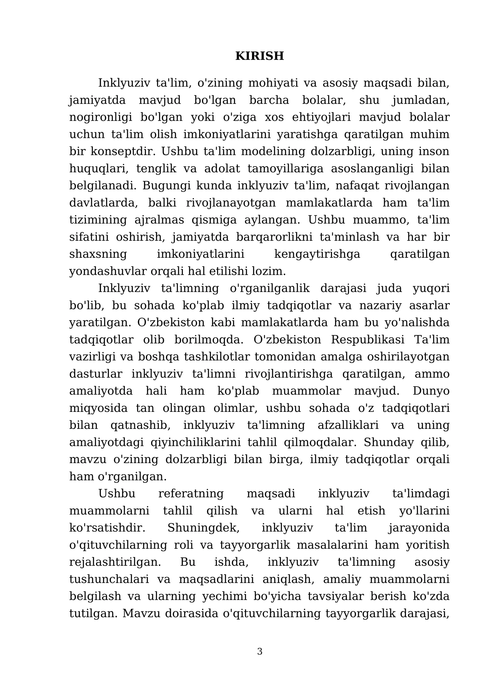 Inklyuziv ta'limdagi muammolar 3
