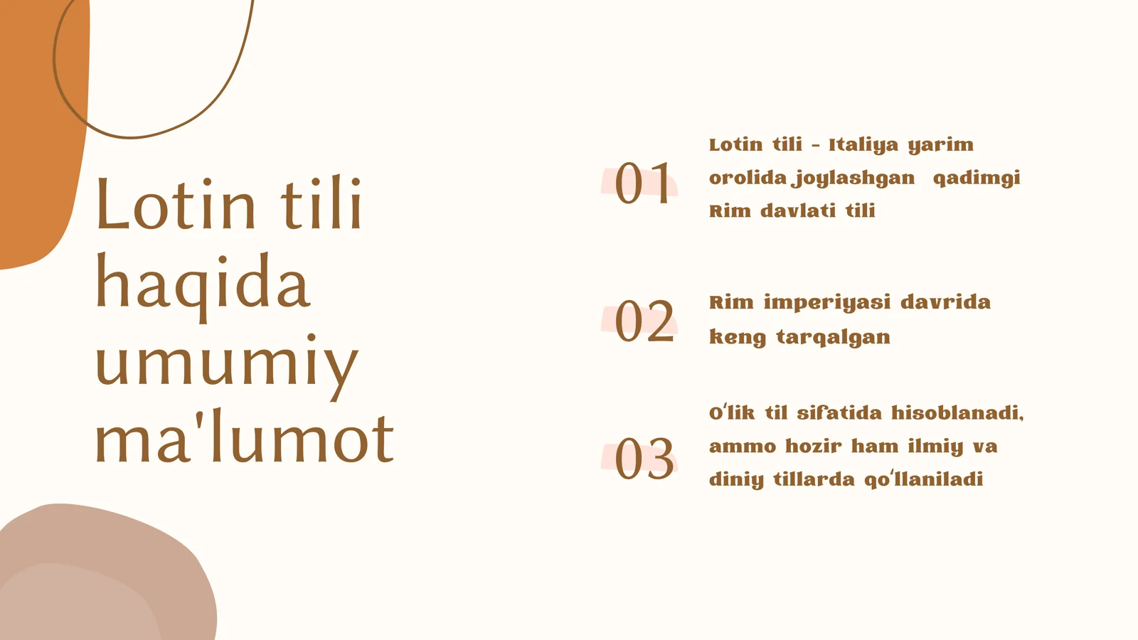 Lotin tili tarixi 3