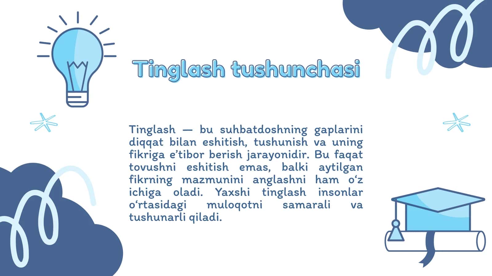 Tinglash tushunchasi 3