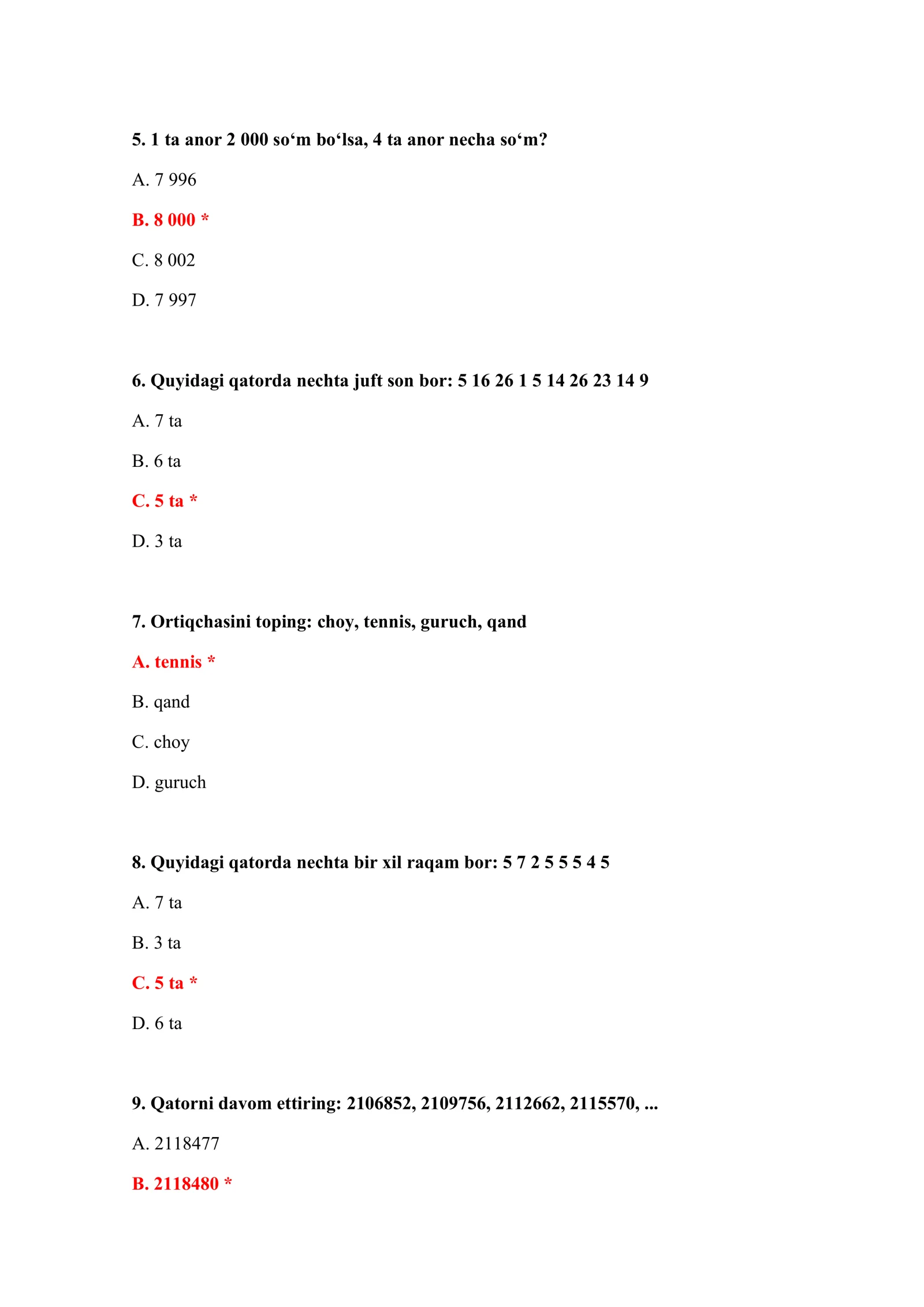 BOJXONA ISHGA KIRISH SAVOLLARI PDF 3