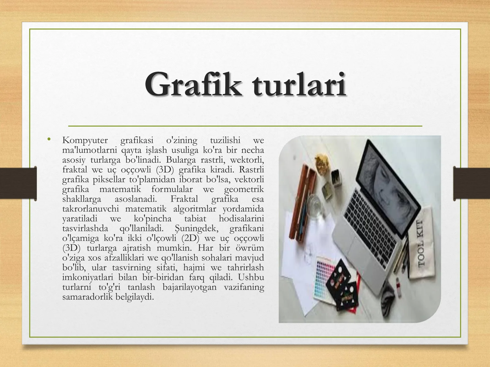 Kompyuter grafikasi 3