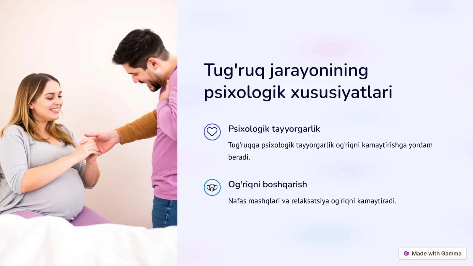 Perinatal psixologiyaning  umumiy konsepsiyalari 3