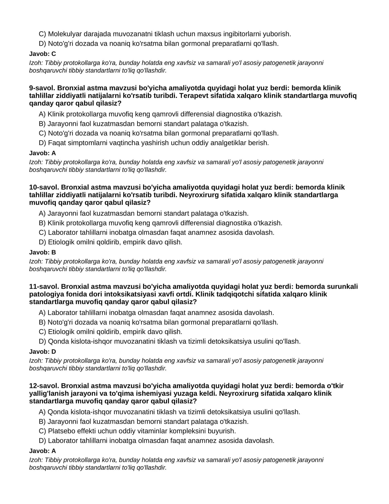 BRONXIAL ASTMA - 1-QISM 3