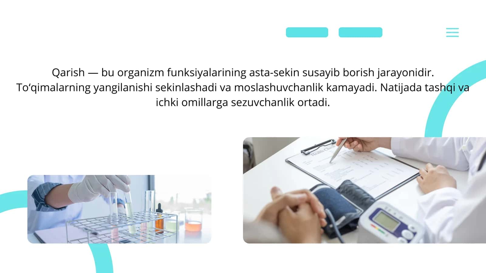 Keksa bemor, keksa bemorning fiziologik xususiyatlari 3