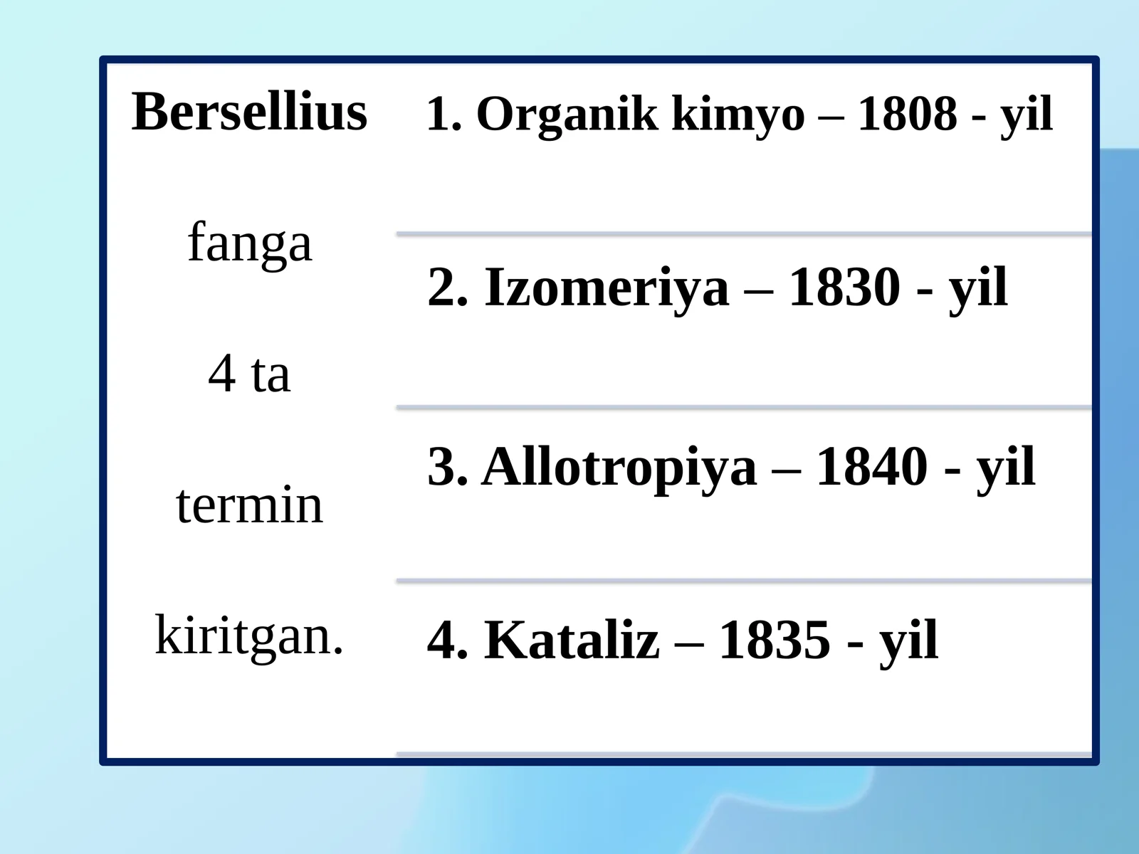 Organik kimyo - organik birikmalar 3