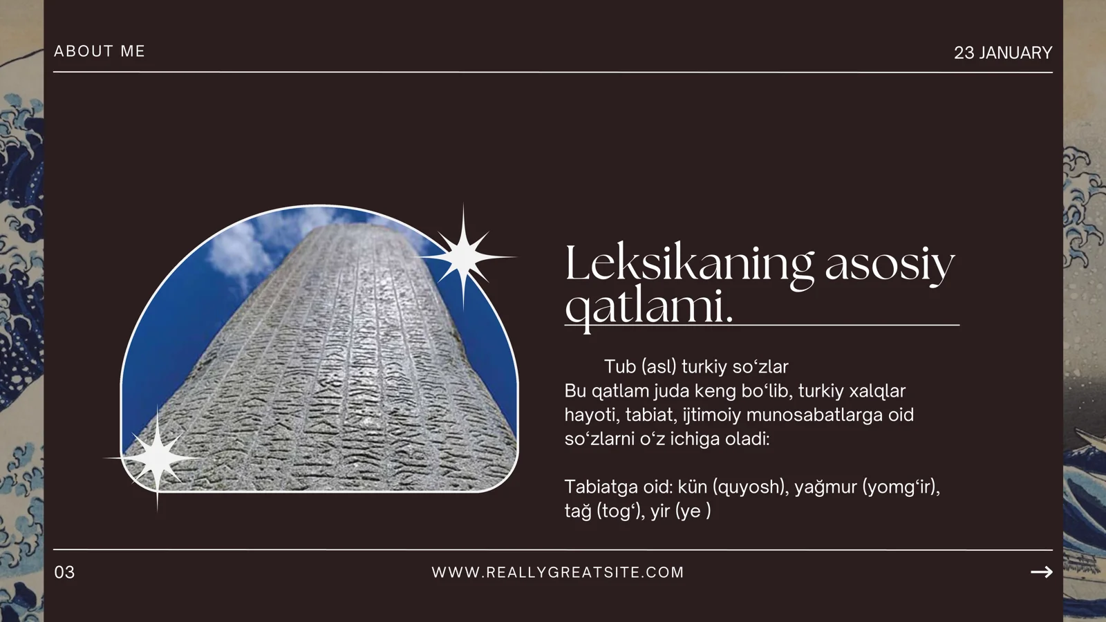 Qadimgi turkiy til leksikasi 3