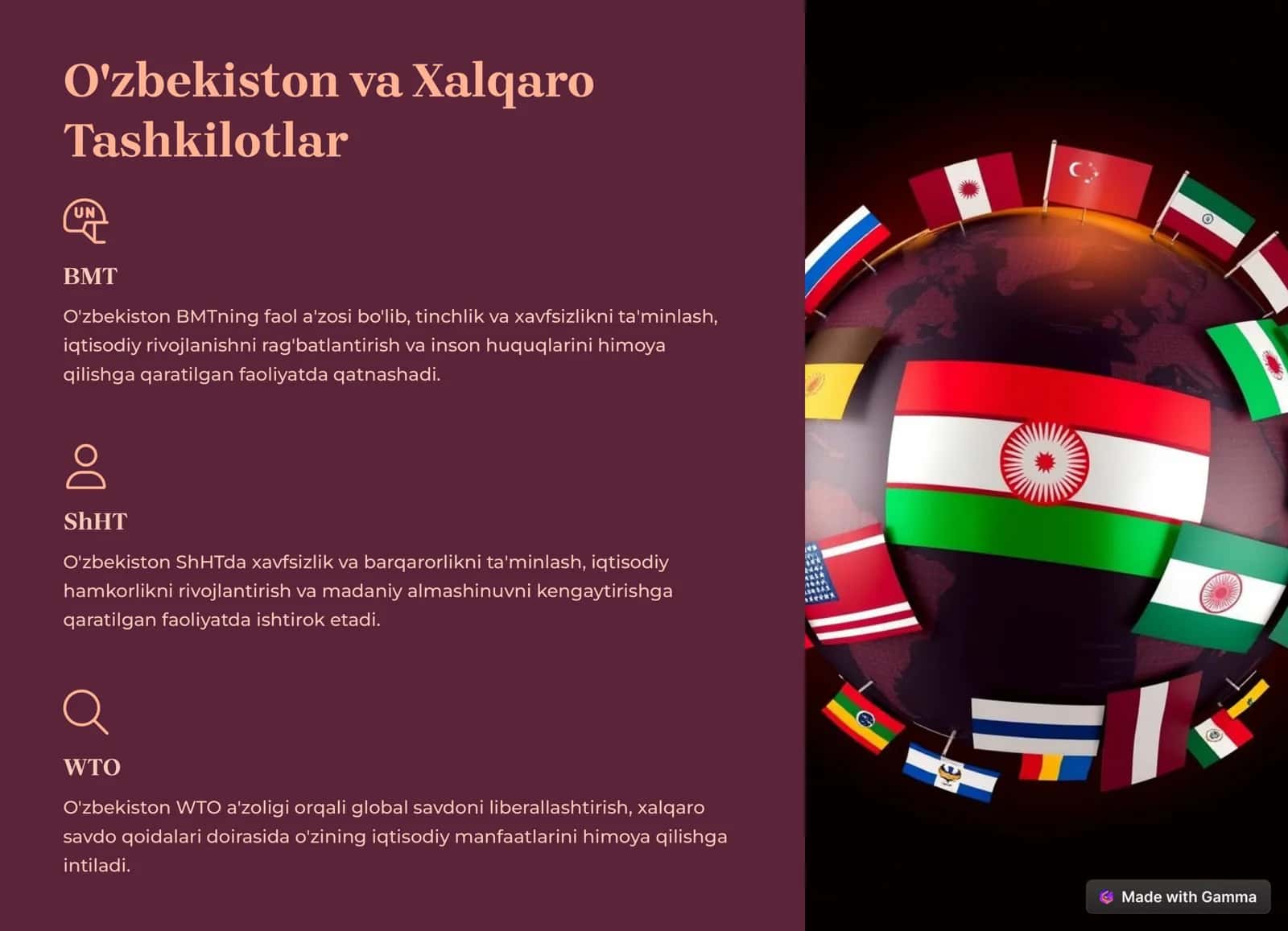 O'zbekiston va Jahon Hamjamiyati: Mustaqillik Yo'lida 3