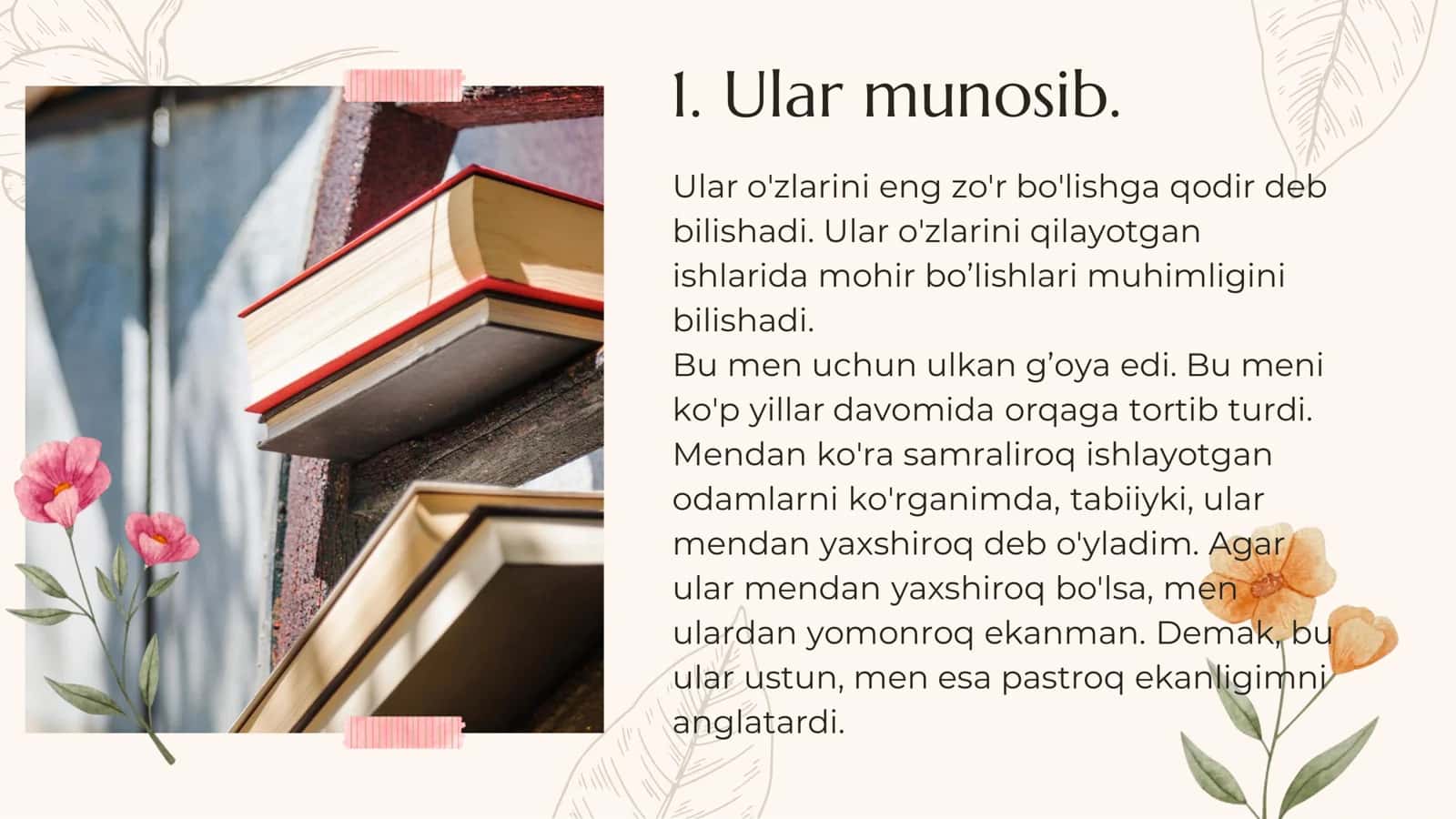 O'ta muvaffaqiyatli odamlarning 6 xislati 3