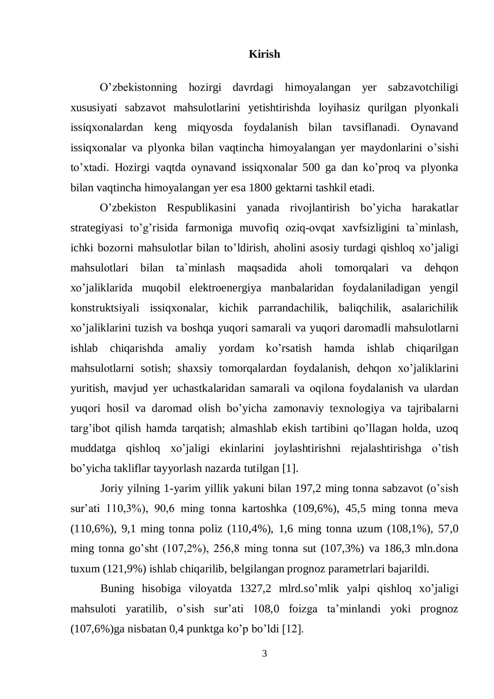 Qishloq xo'jalik mahsulotlarini saqlash va dastlabki ishlash texnologiyasi 3