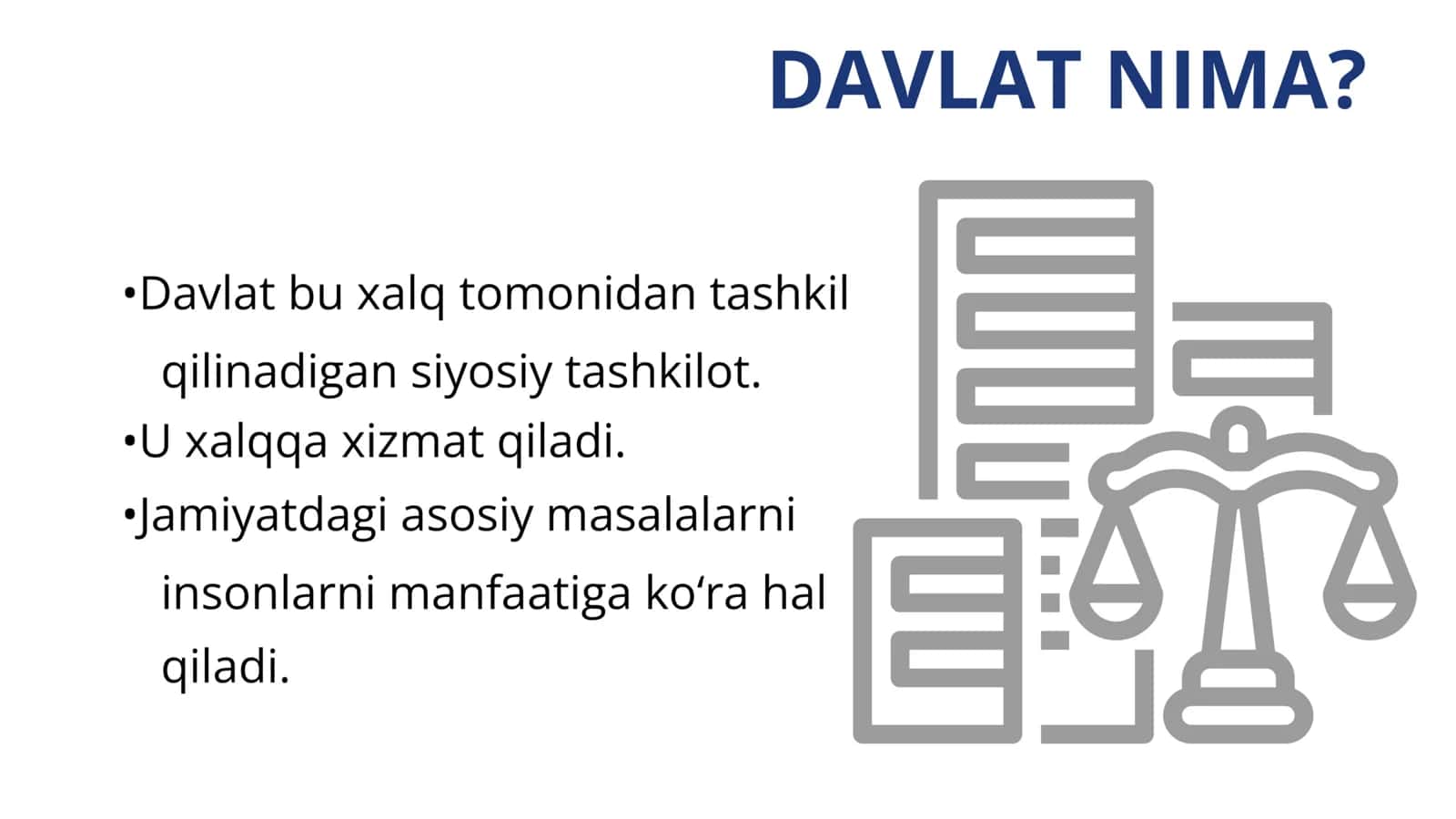 Davlat tushunchasi 3