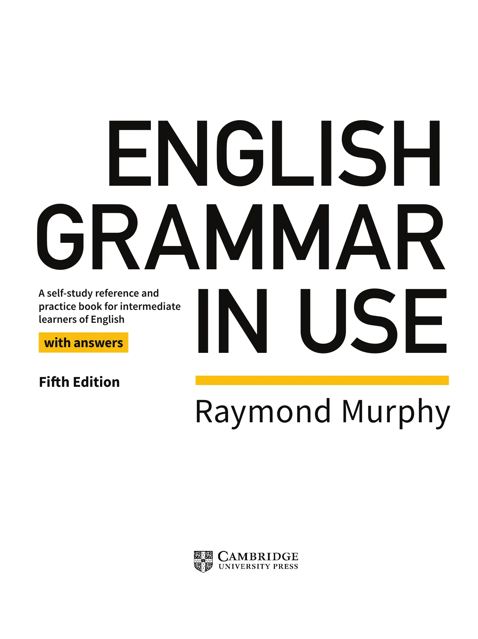 Grammer in Use 5th 3