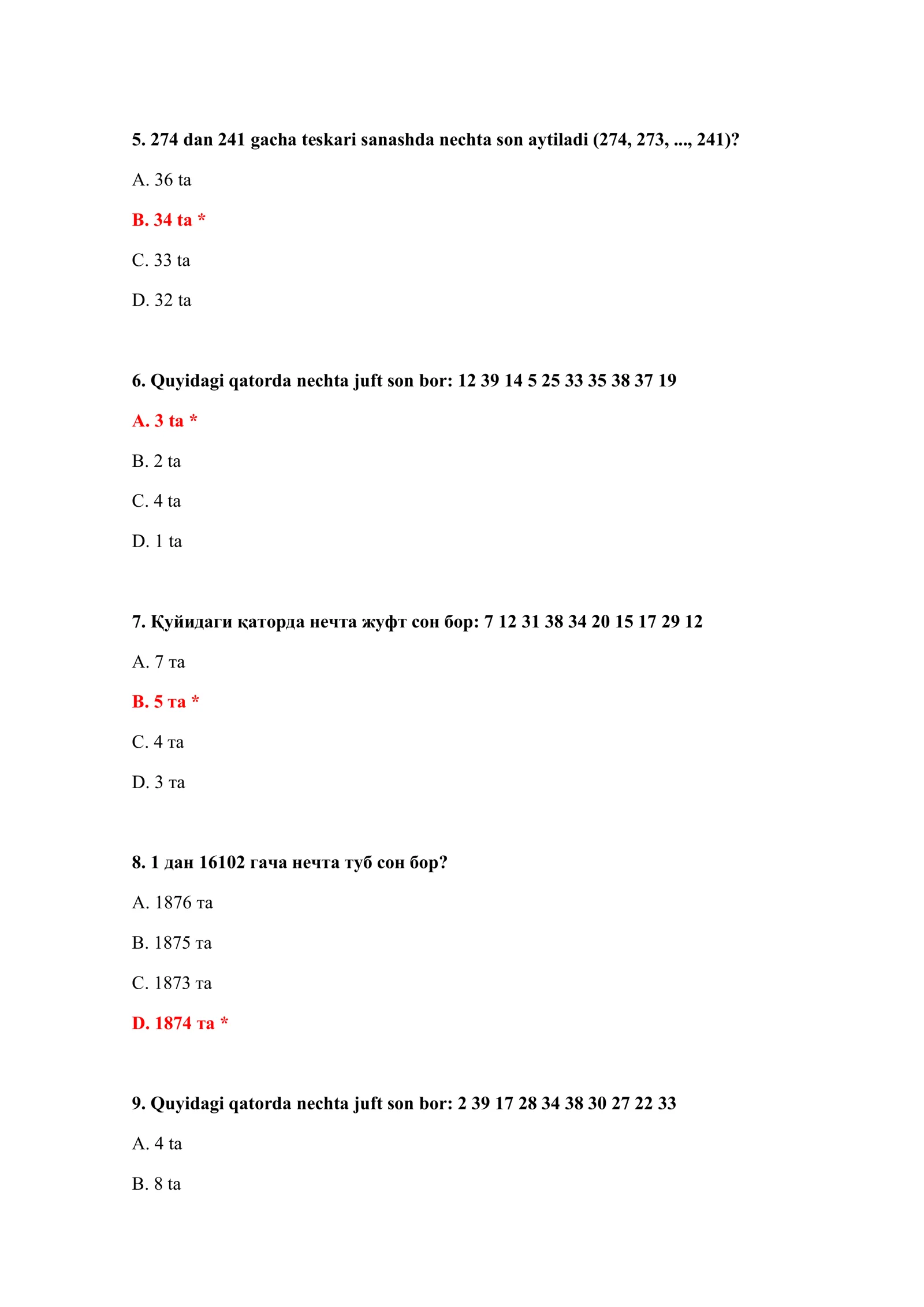 BOJXONA TEST SAVOLLARIGA JAVOBLAR 3