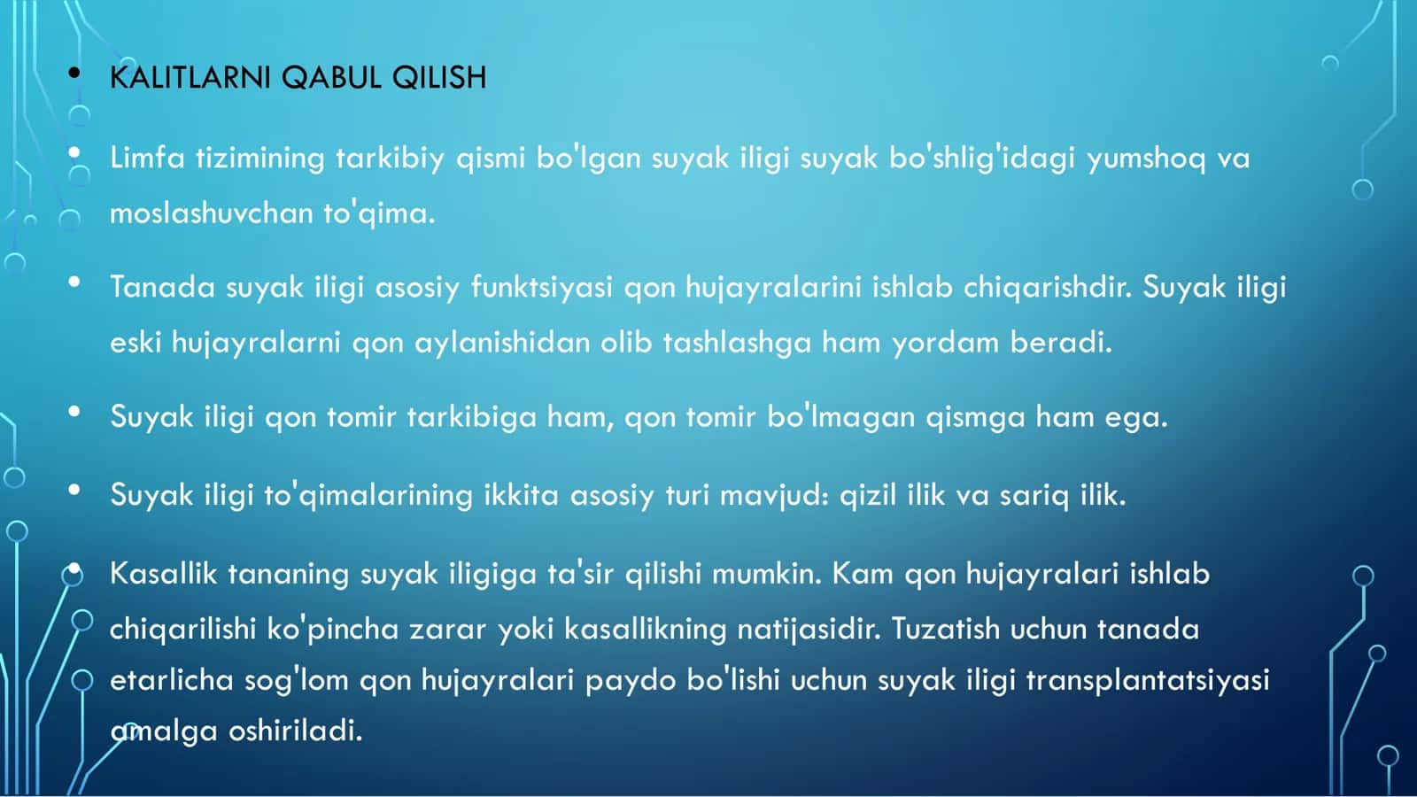 SUYAK ILIGI.RVOJLANISHI TUZILISHI VAVAZIFASI QIZIL ILIK VA SARIQ ILIK 3
