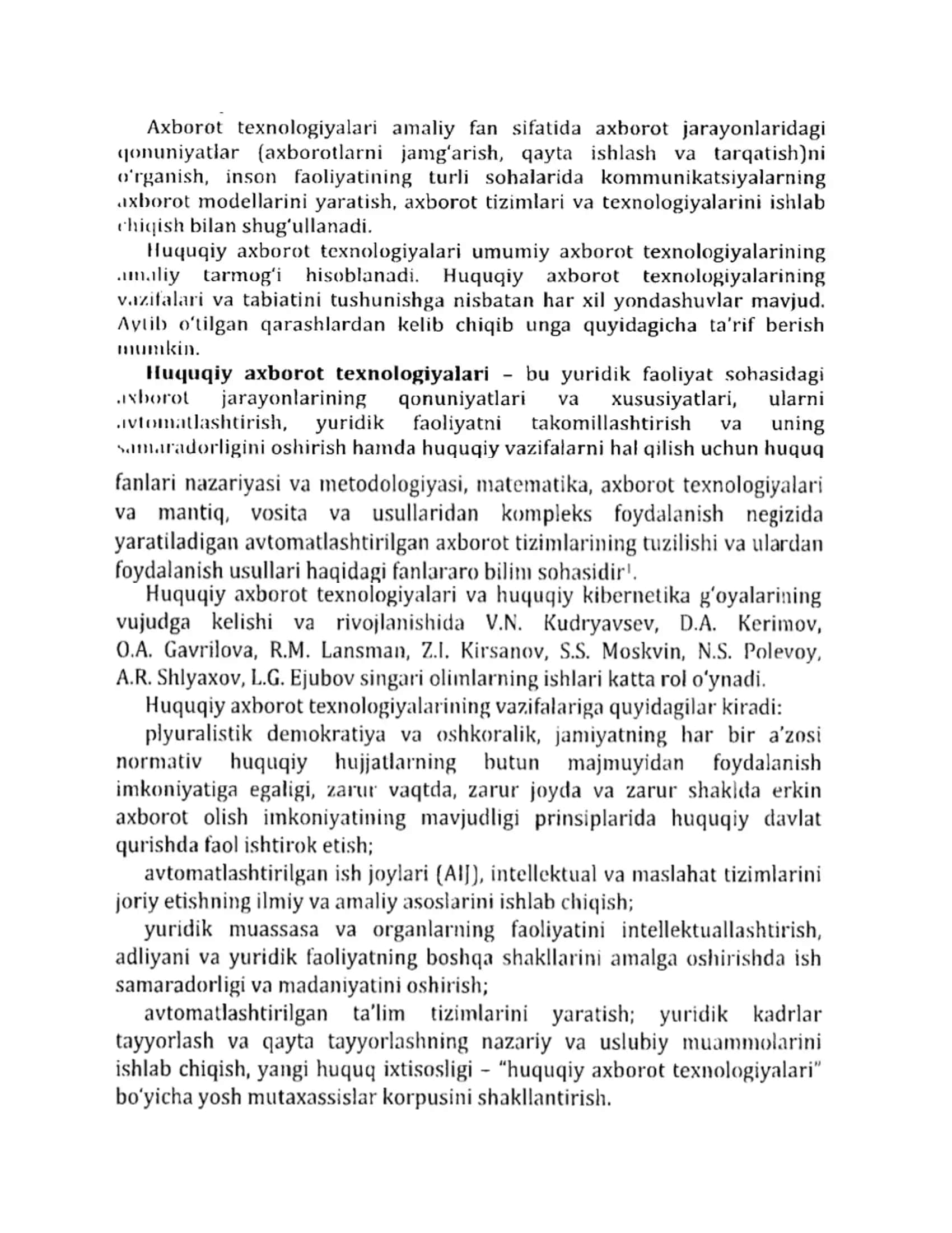 Huquqshunoslikda axborot kommunikatsiya texnoliyalari 3