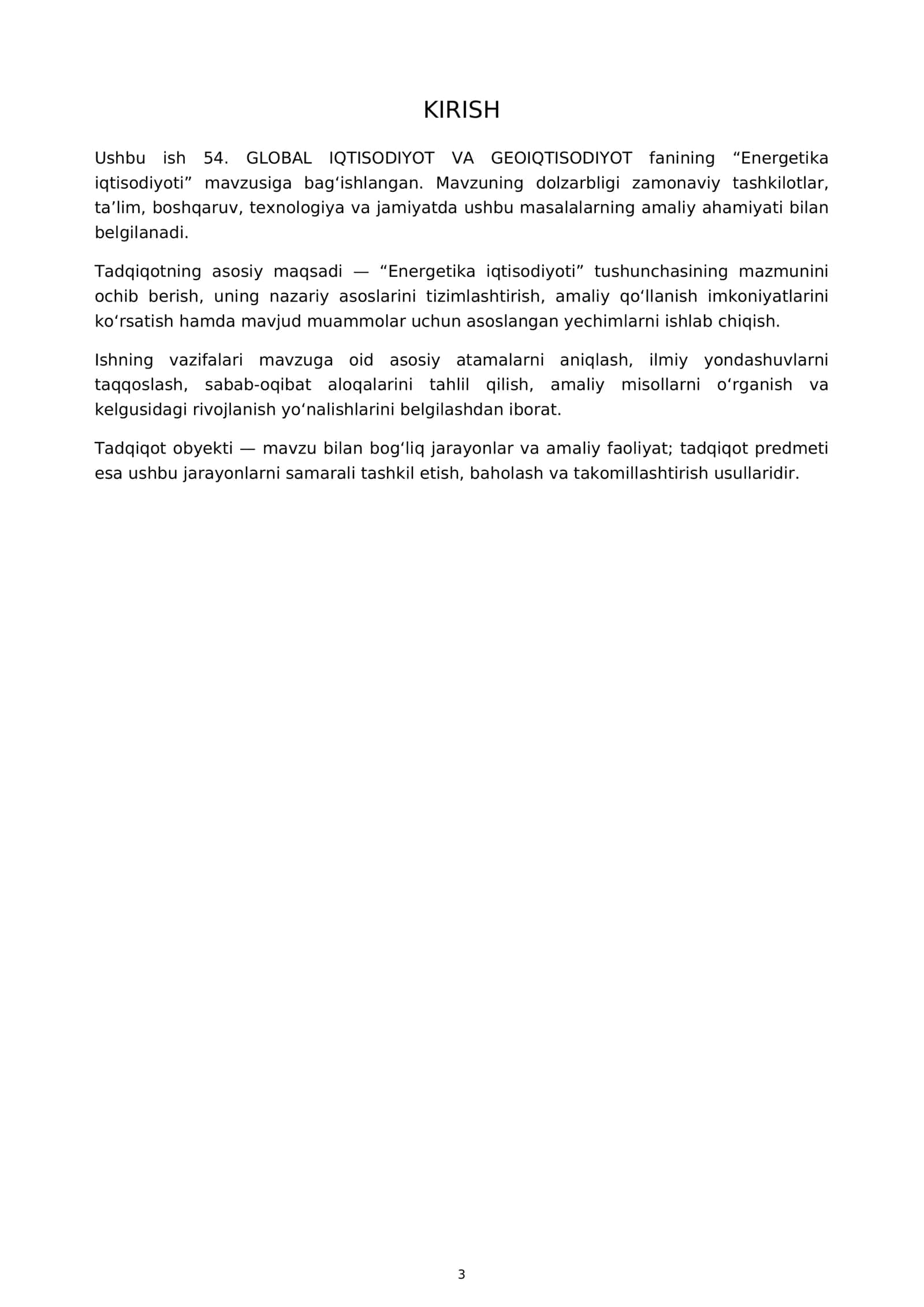 Energetika iqtisodiyoti 3