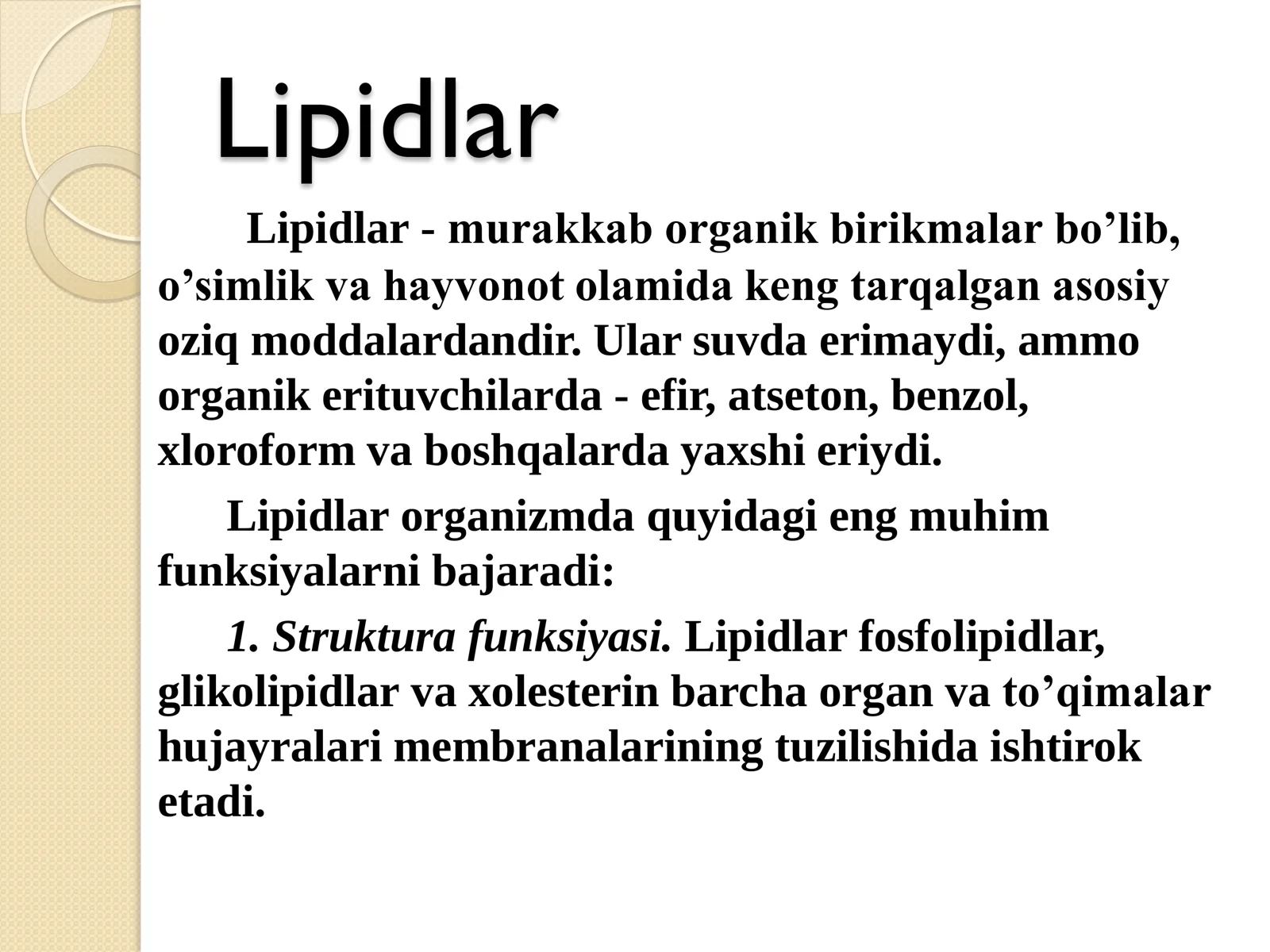 Lipidlar 3