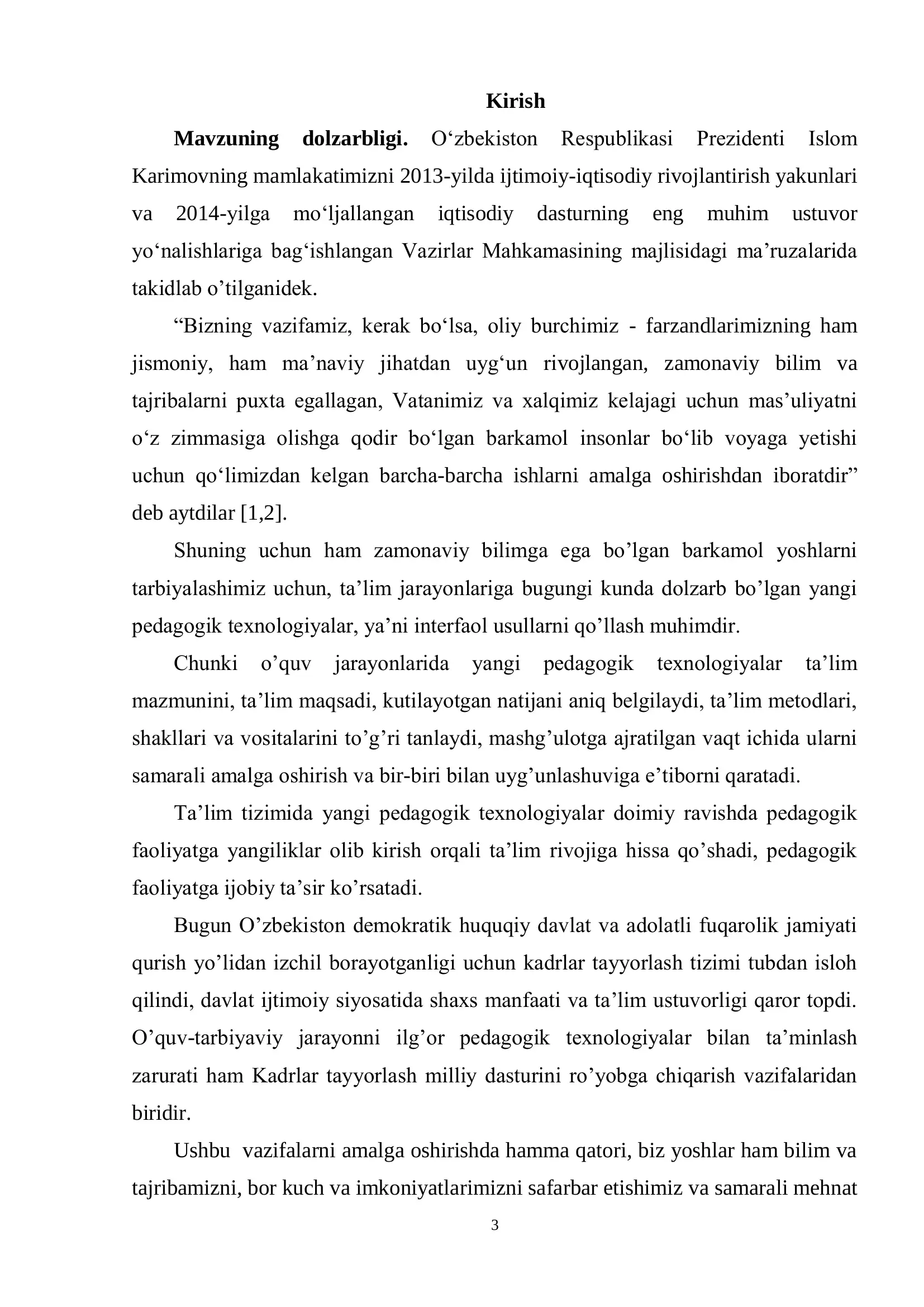 Kislorodli organik birikmalar mavzusini o’qitishda interfaol usullardan foydalanish 3