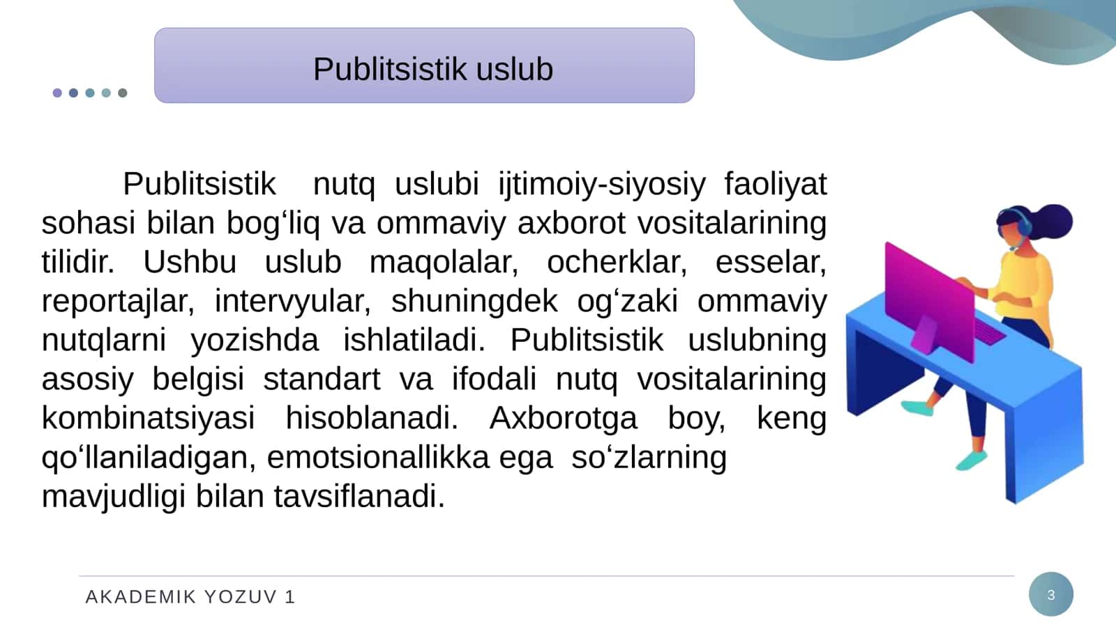 AKADEMIK YOZUV 1 3