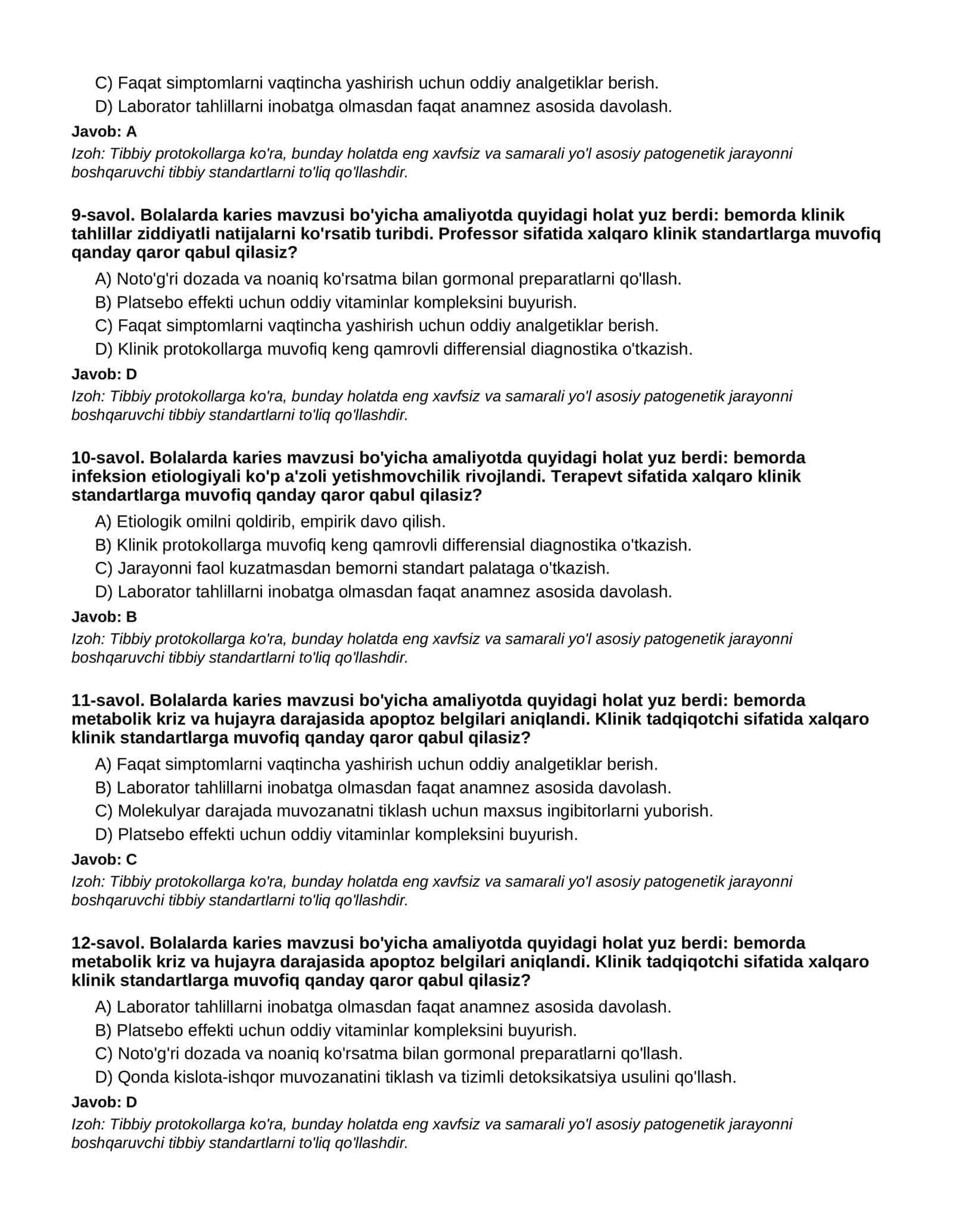 BOLALARDA KARIES - 2-QISM 3