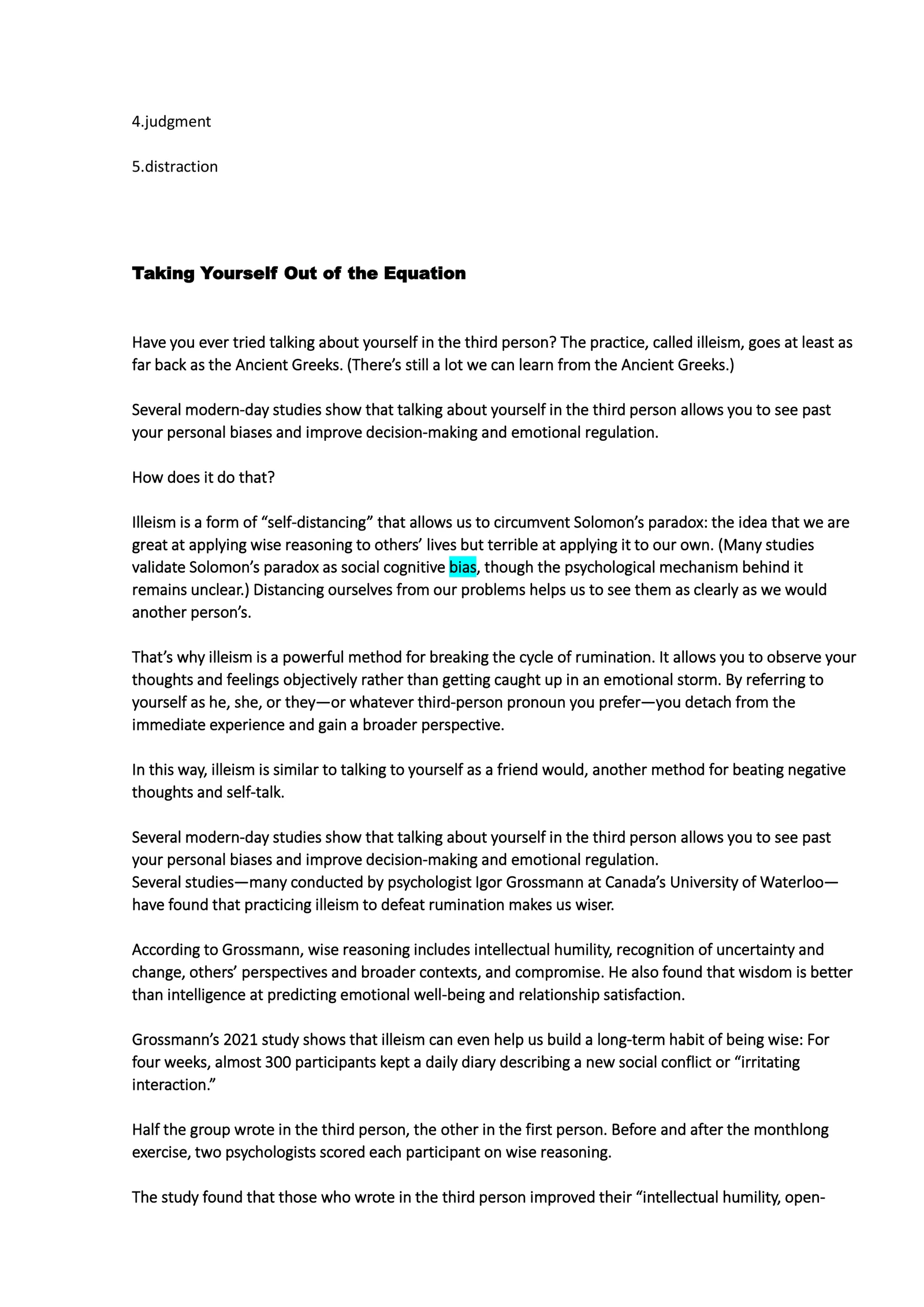 Articles for improve reading skills (elementary) 3