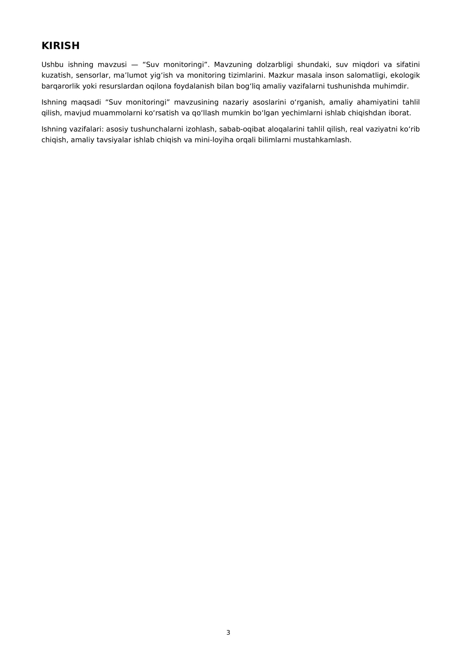SUV MONITORINGI 3