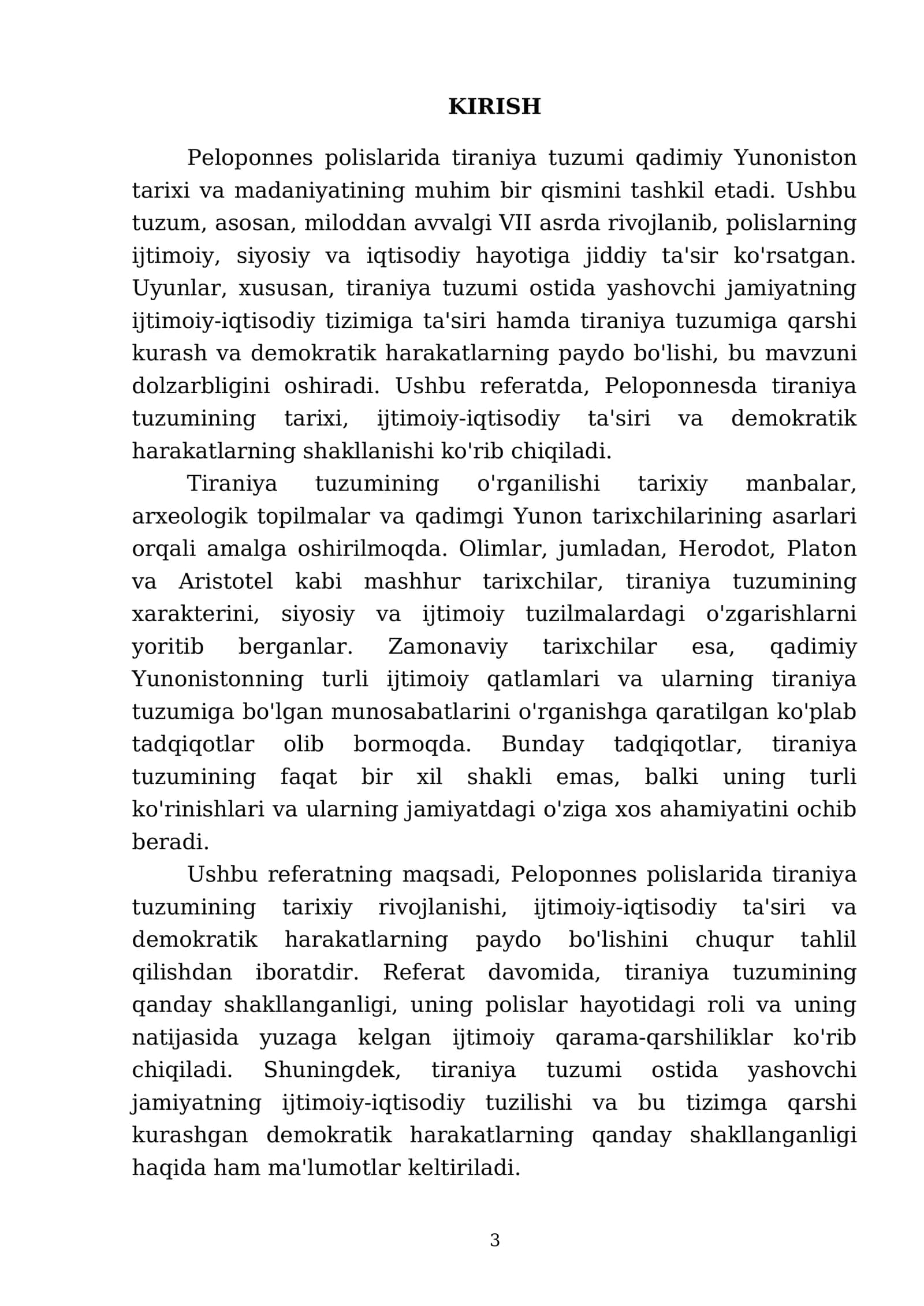 Peloponnes polislarida tiraniya tuzumi 3