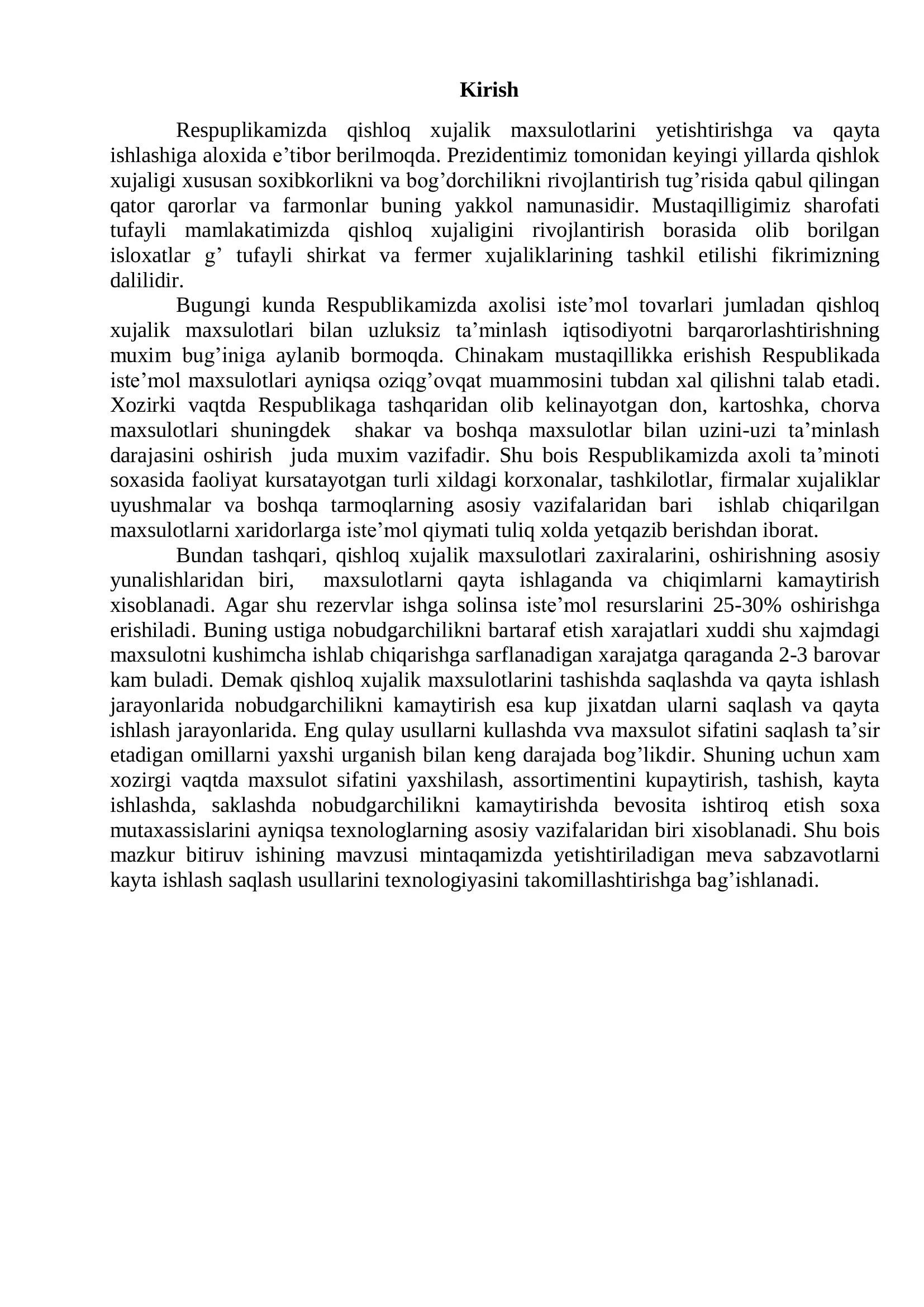 Meva sabzavotlarni konservantlar qullash yordamida saqlash 3