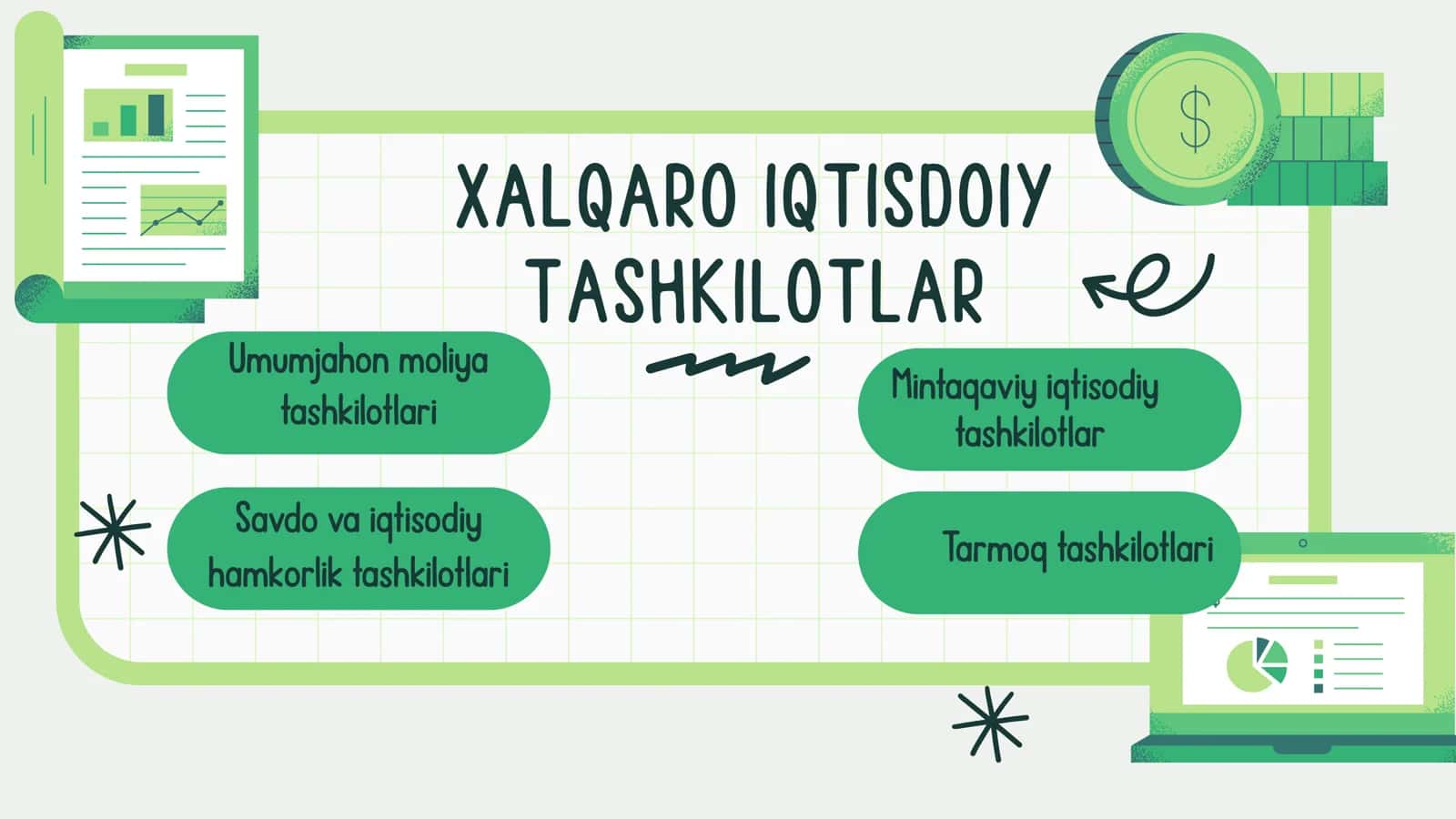 XALQARO IQTISODIY TASHKILOTLAR 3