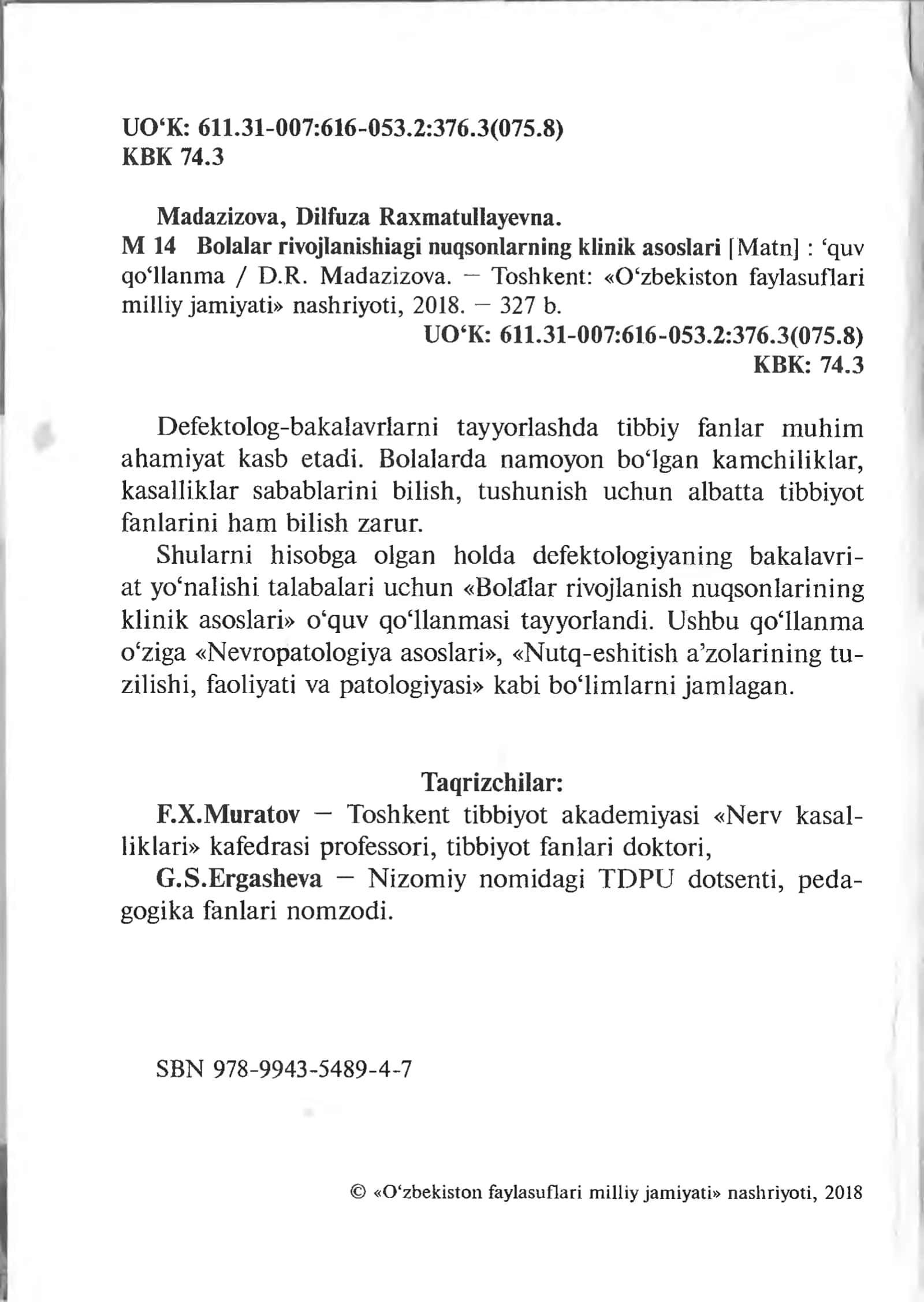 Bolalar rivojlanishidagi nuqsonlarning klinik asoslari 3