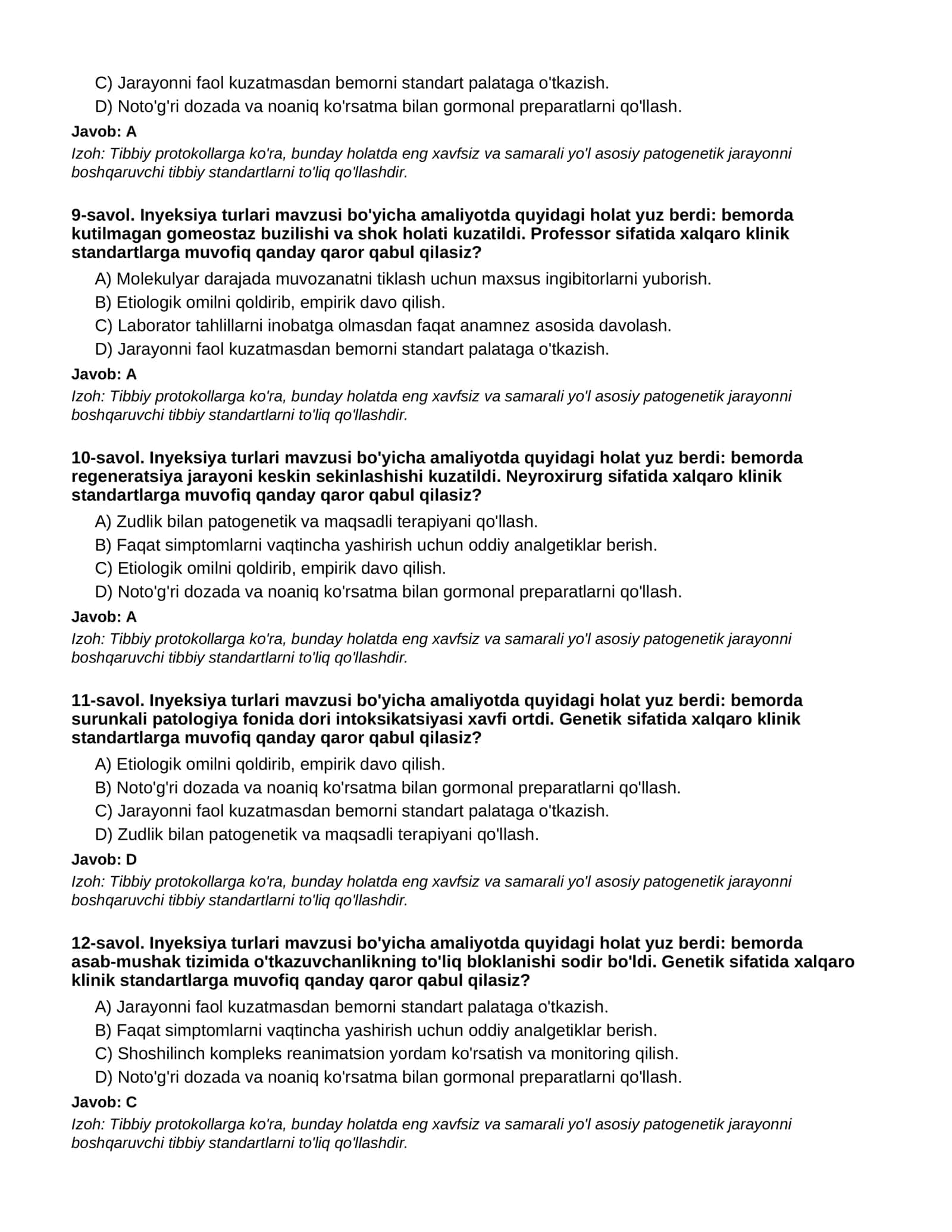 INYEKSIYA TURLARI - 2-QISM 3