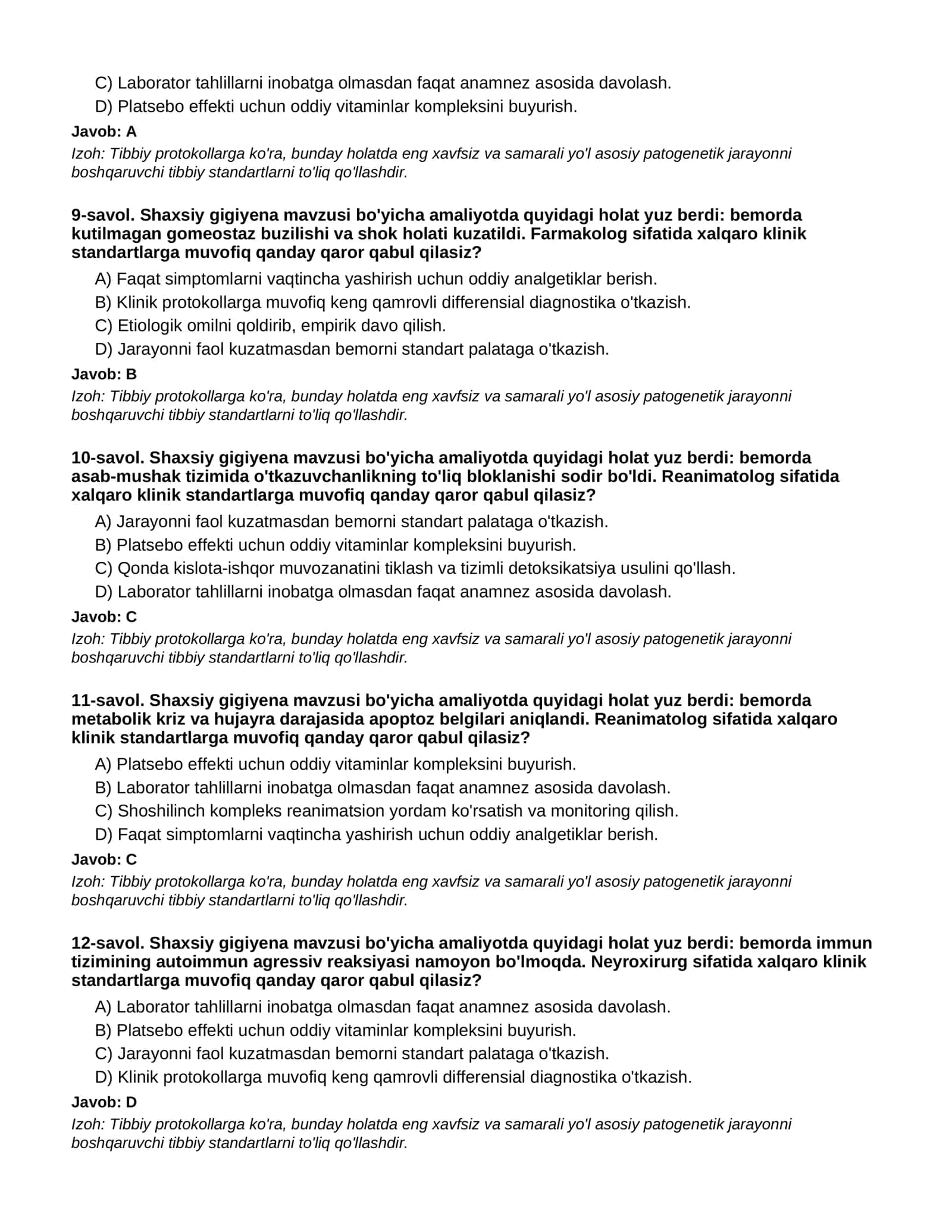 SHAXSIY GIGIYENA - 3-QISM 3