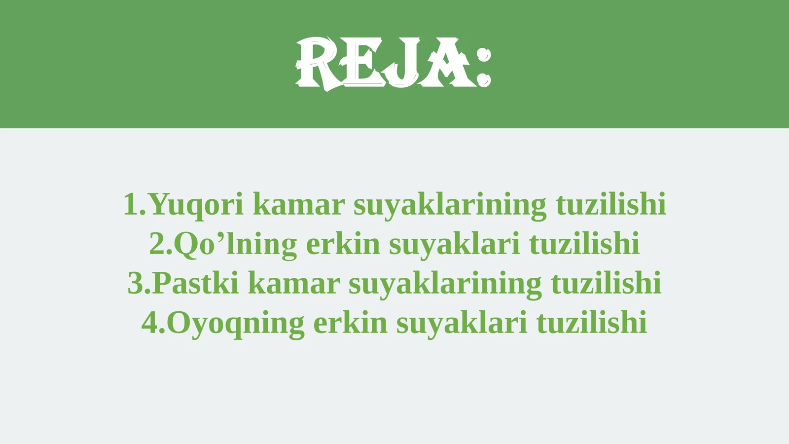 Odamlar anatomiyasi va fiziolagiyasi 3