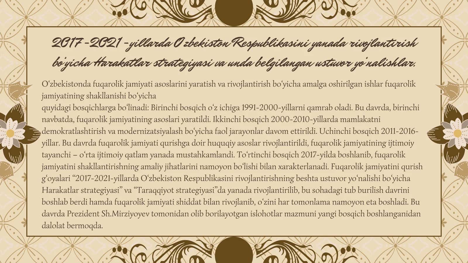Harakatlar strategiyasi 3