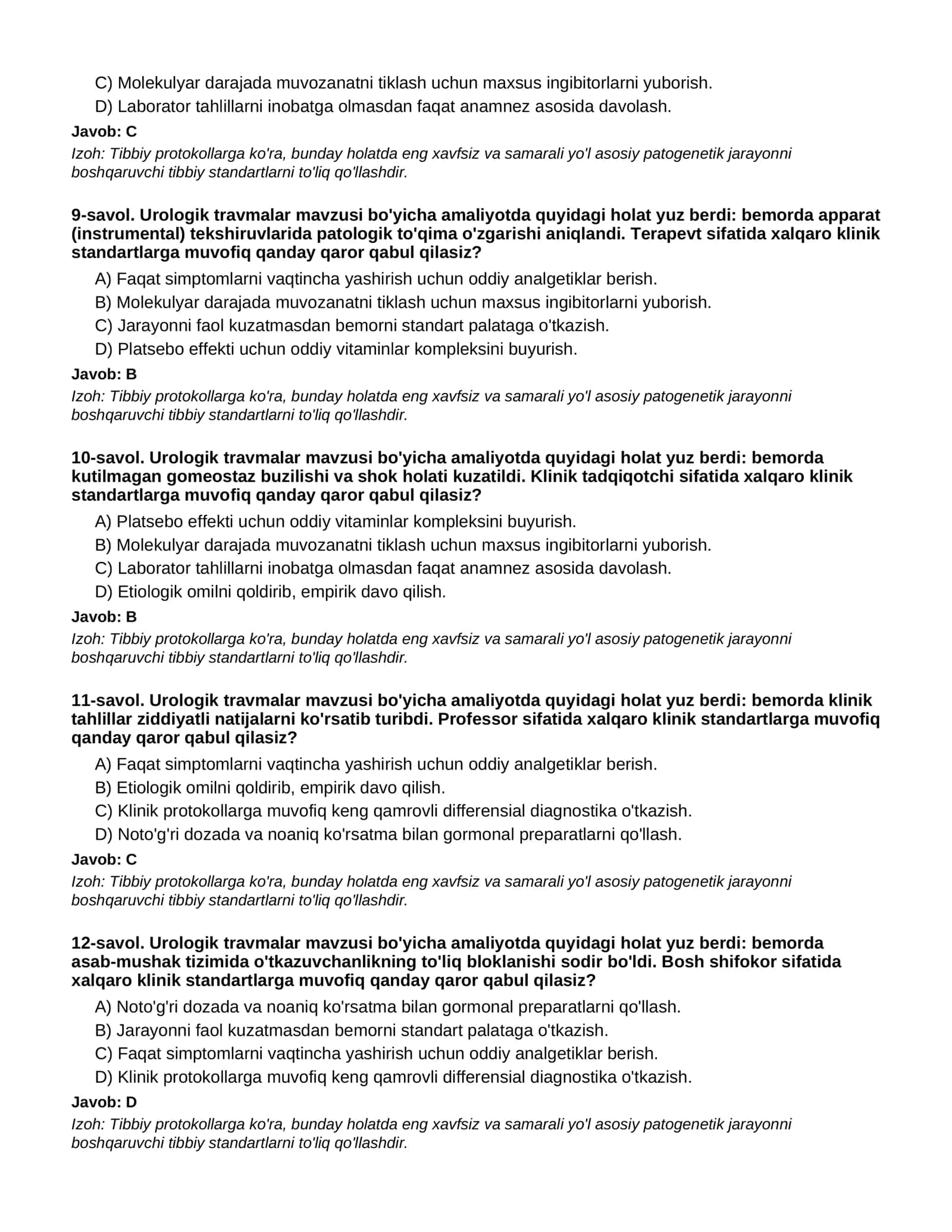 UROLOGIK TRAVMALAR - 2-QISM 3