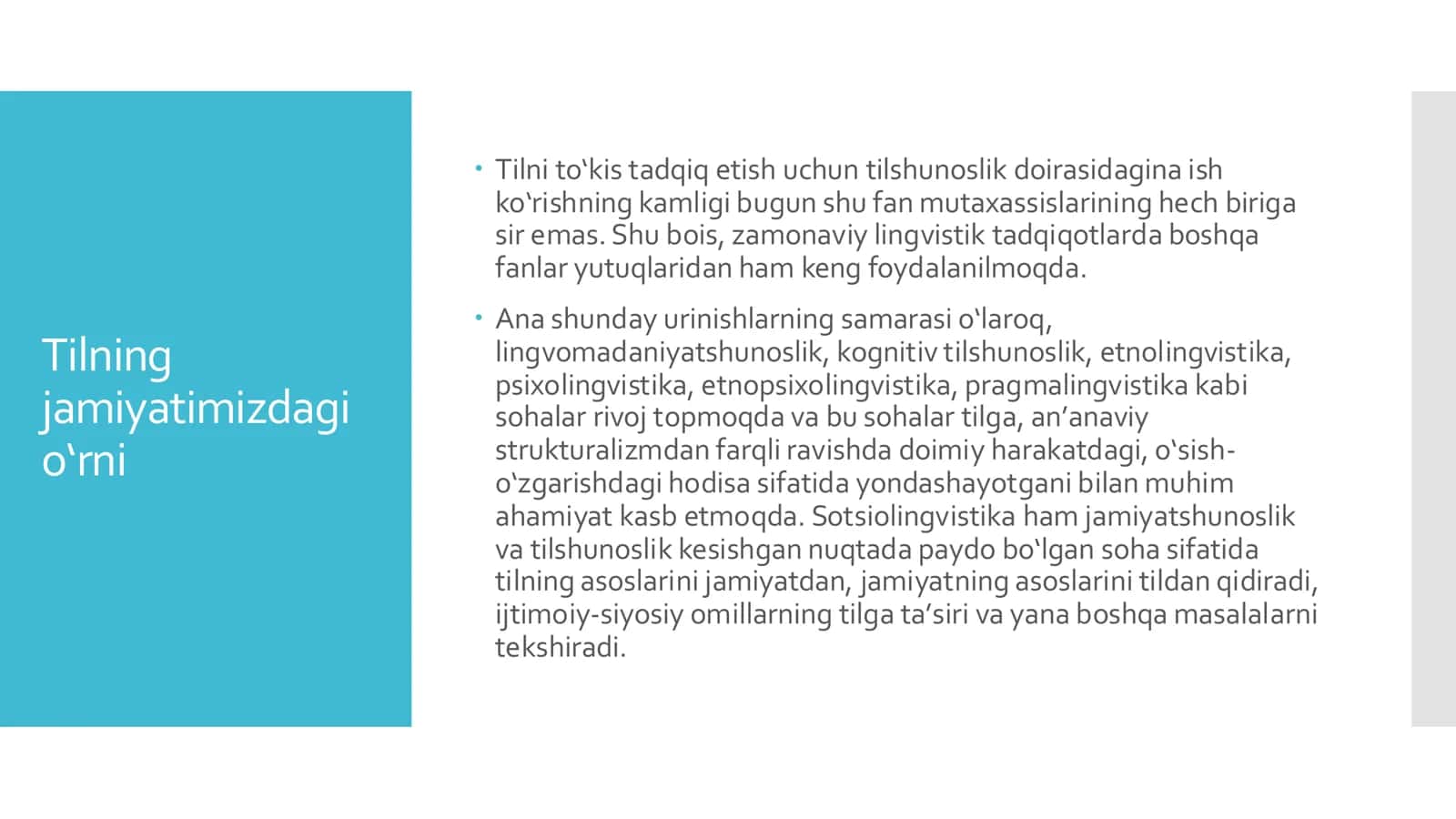 Til va  axloq 3
