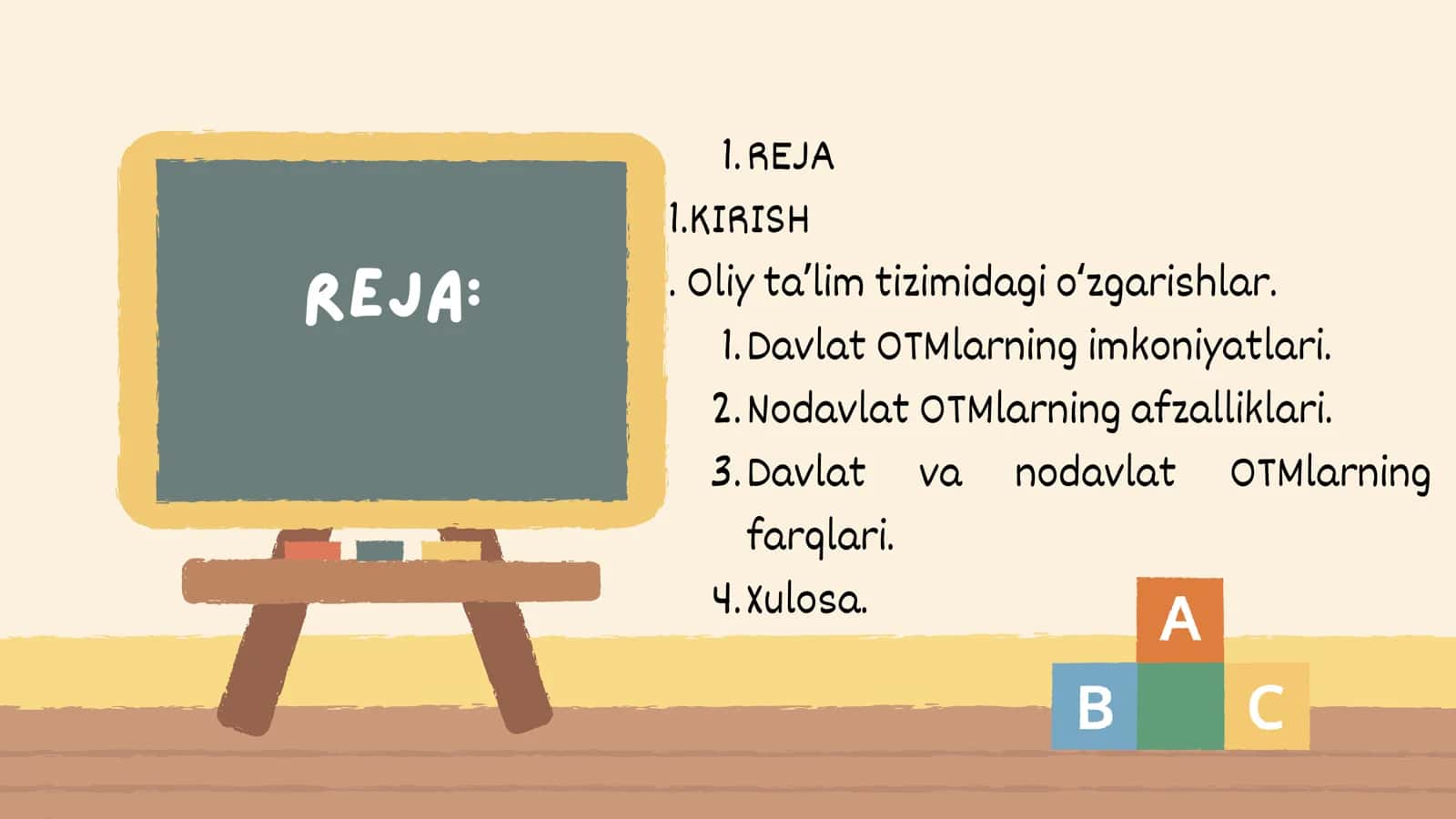 Davlat va nodavlat oliy ta’lim muassasalari faoliyatining qiyosiy tahlili 3