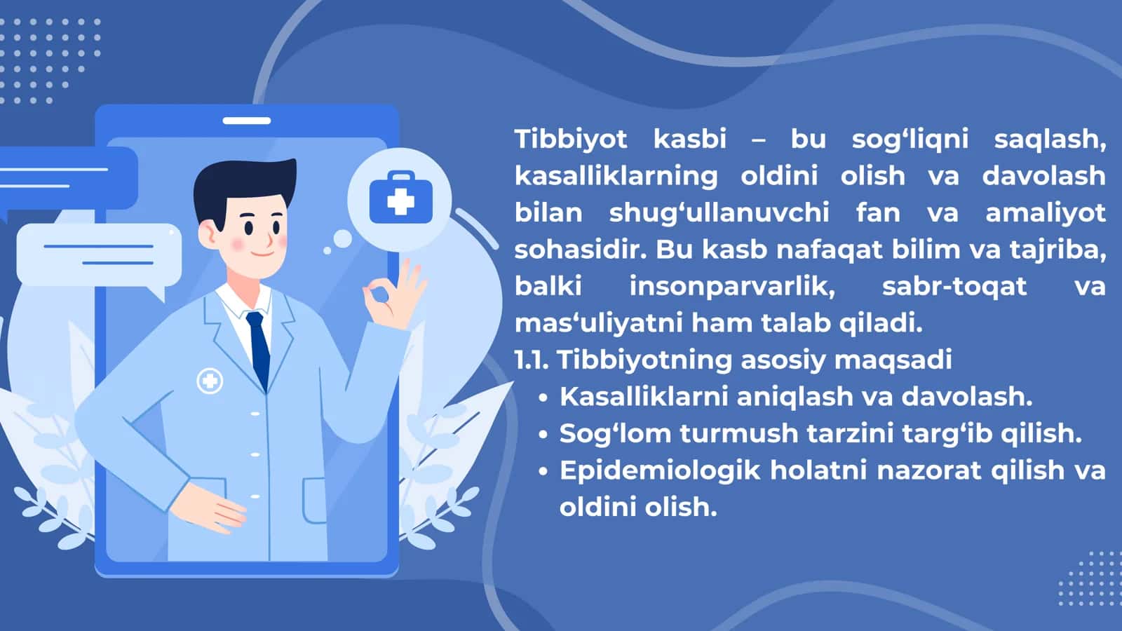 TIBBIYOT KASBIGA 3