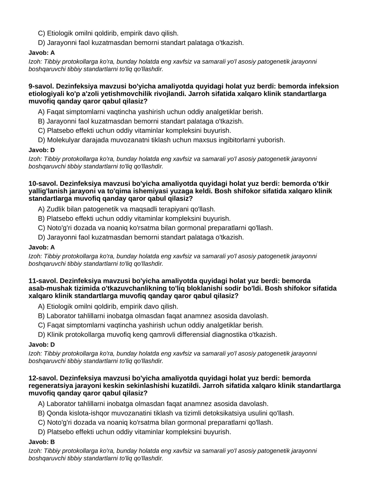 DEZINFEKSIYA - 1-QISM 3