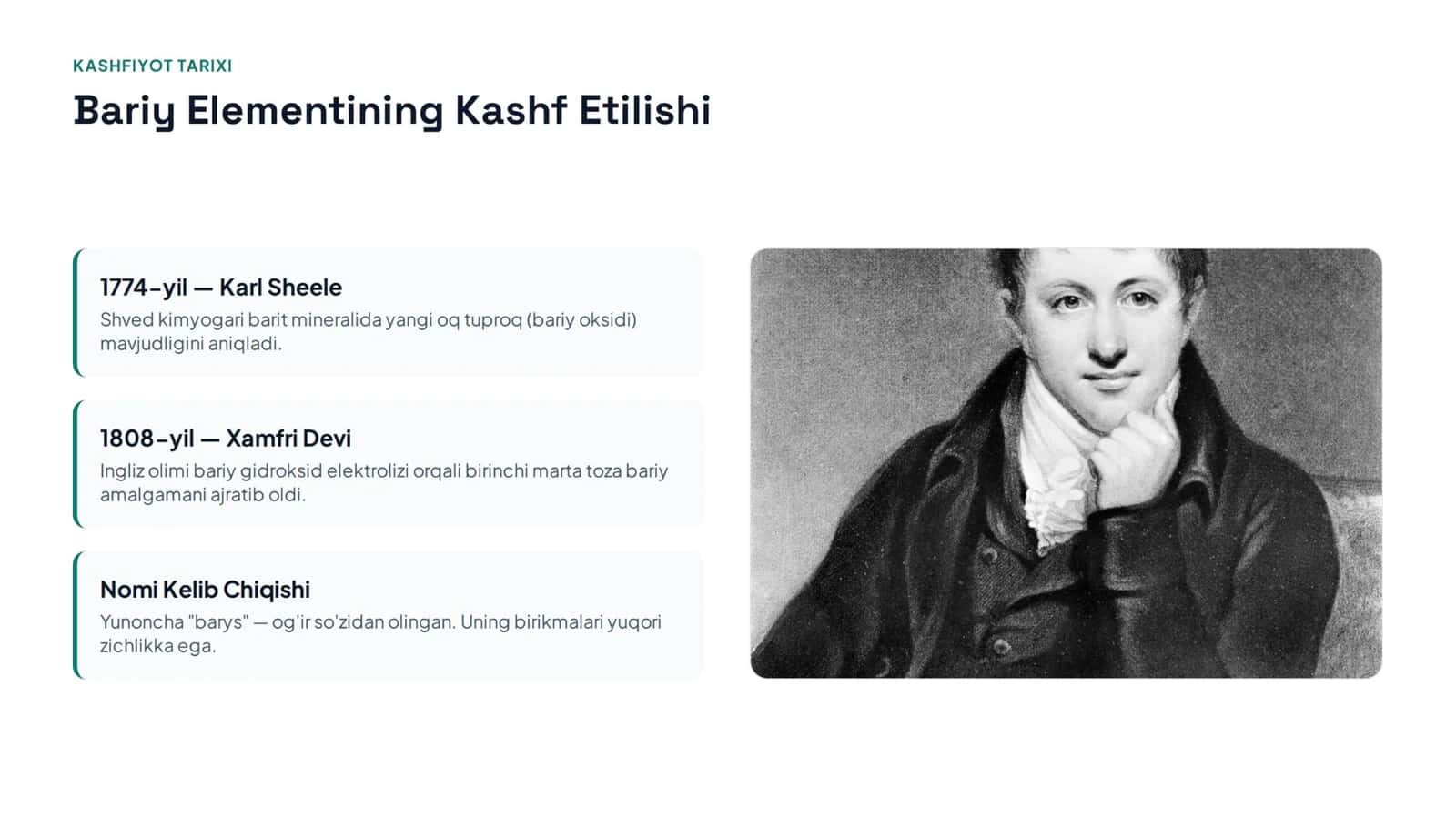 Bariy elementi haqida taqdimot 3