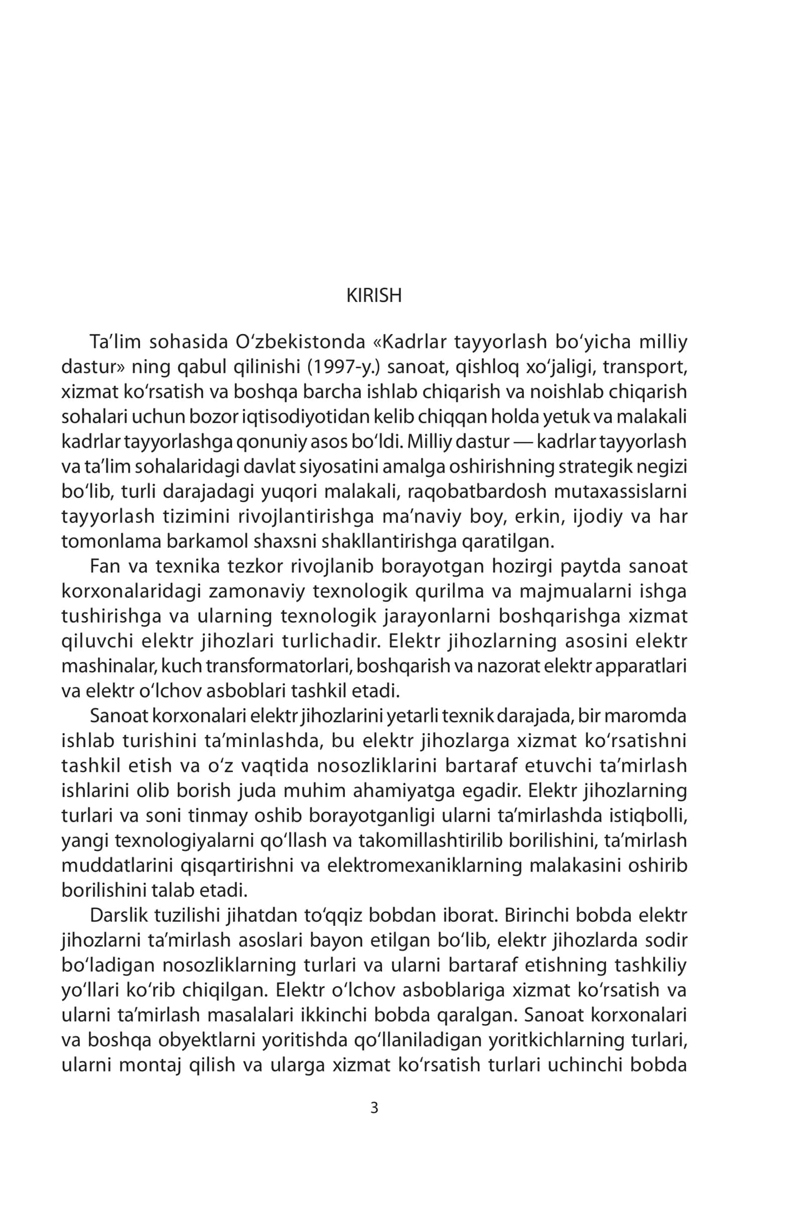 Kasb-hunar kollejlari uchun o‘quv qo‘llanma 3