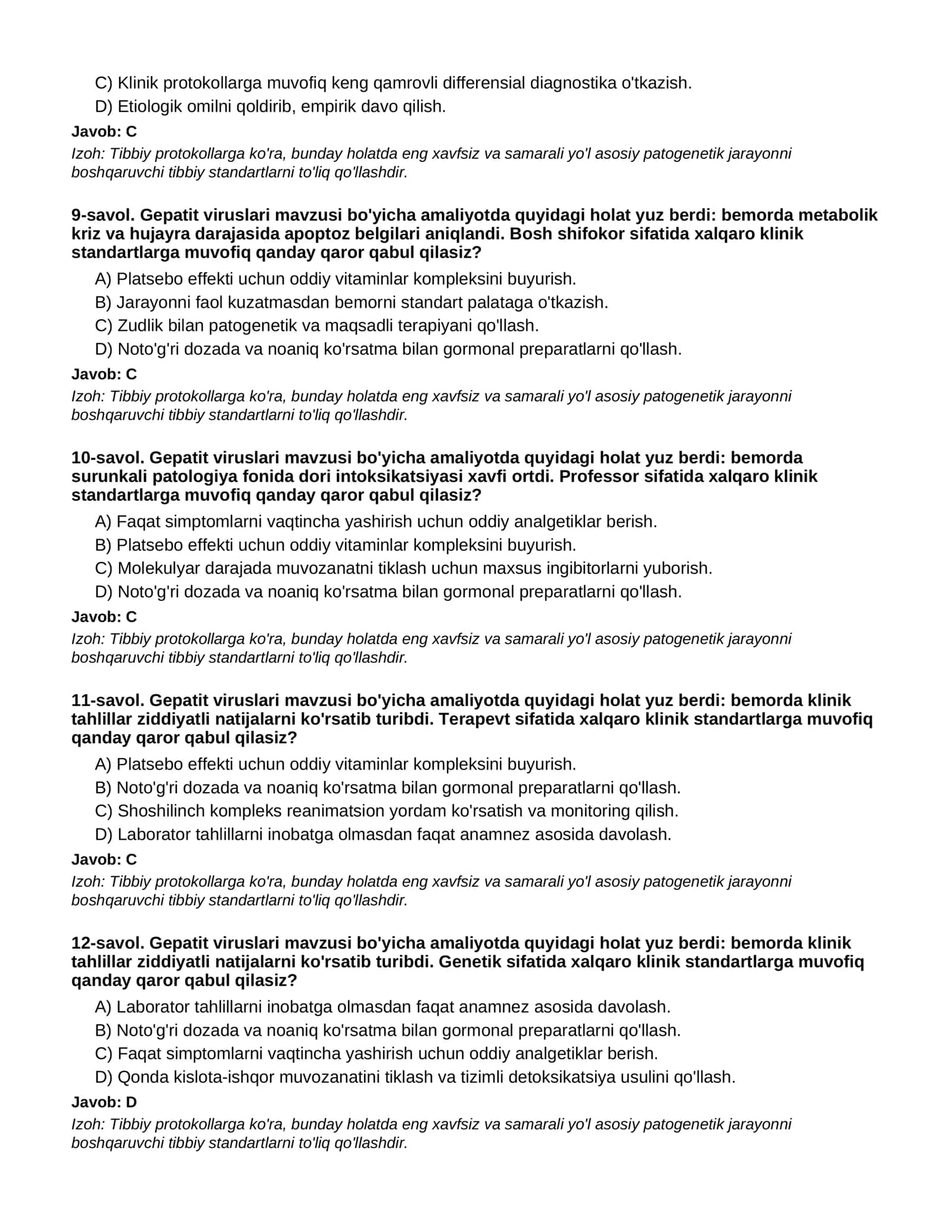 GEPATIT VIRUSLARI - 2-QISM 3