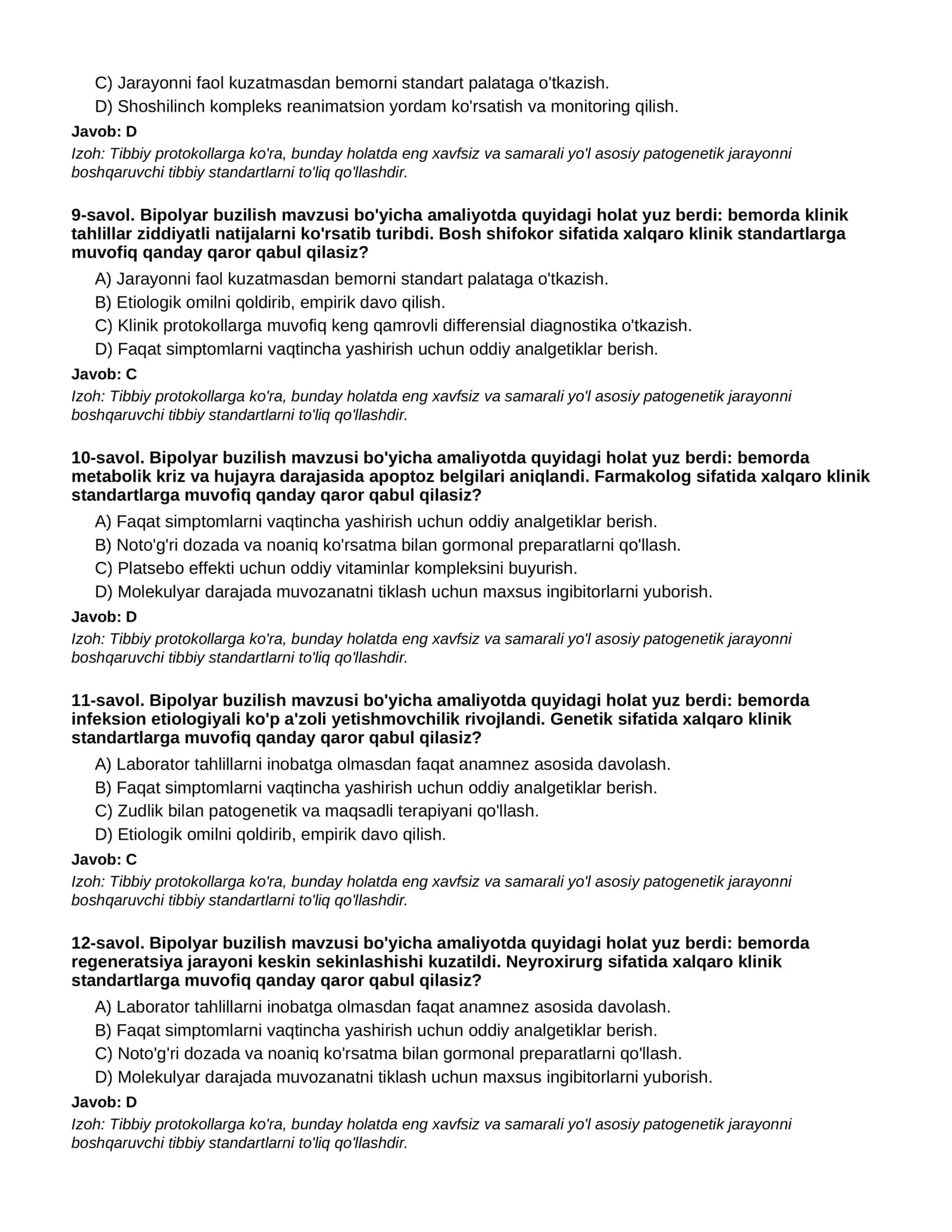 BIPOLYAR BUZILISH - 2-QISM 3