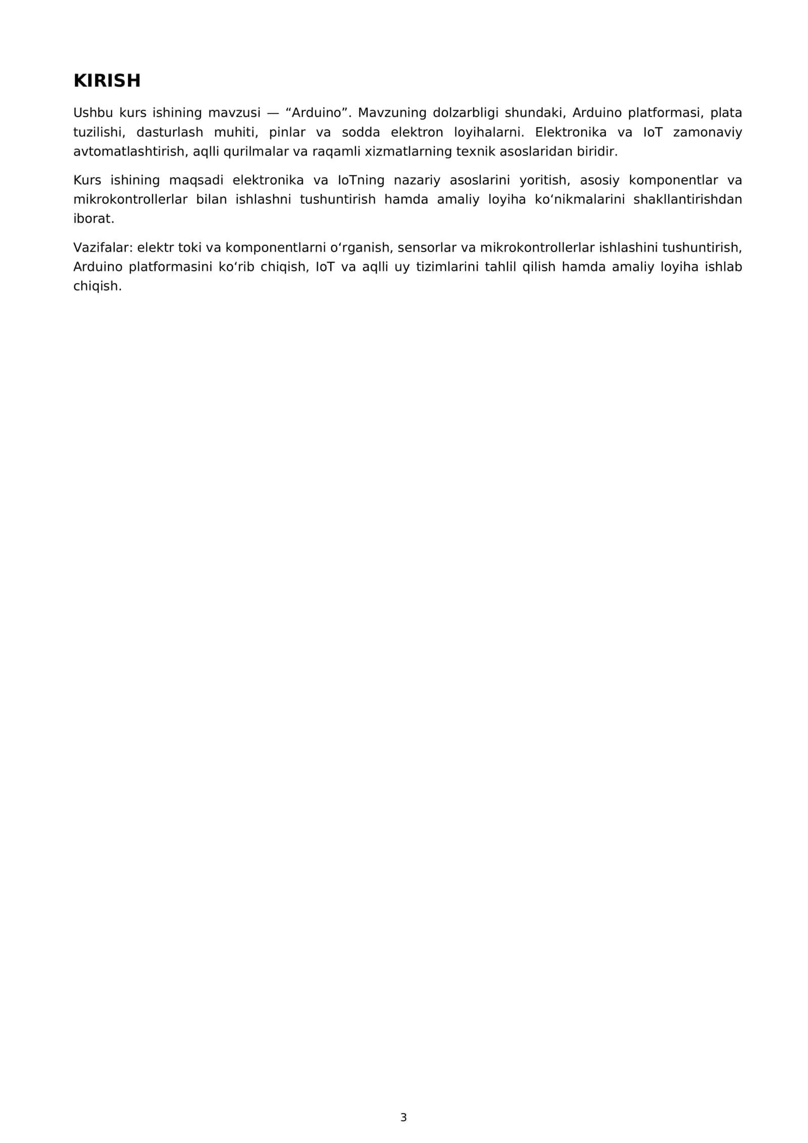 Arduino Kurs Ishi 3