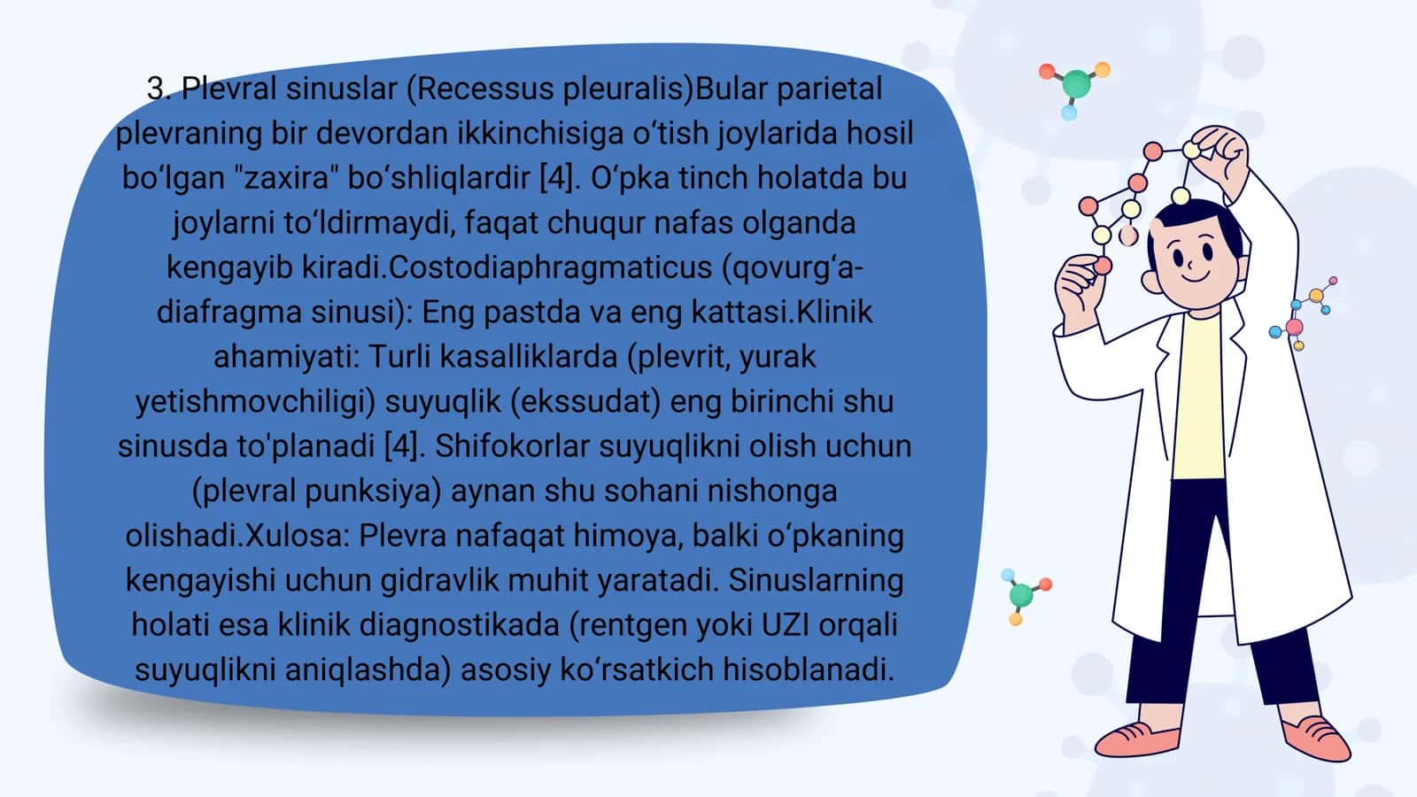 Plevra bo‘shlig‘i 3