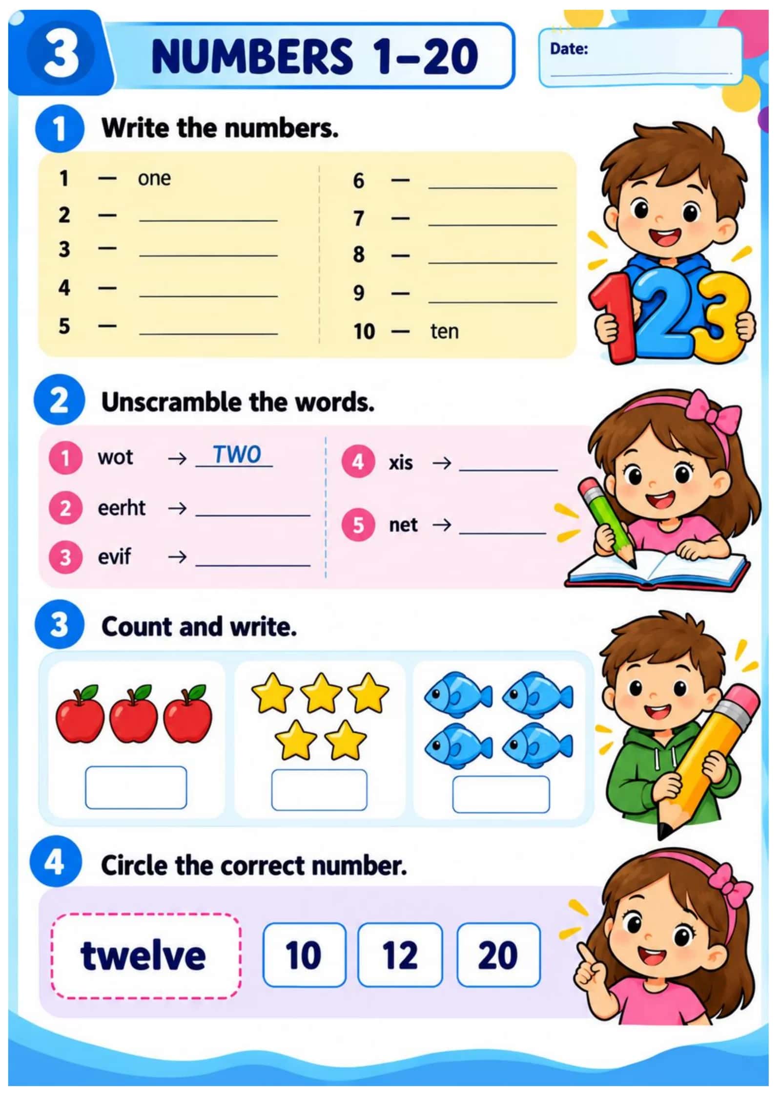 Exam book grade 2. New (2-sinflar uchun nazorat ishi daftari. Yangi).pdf 3