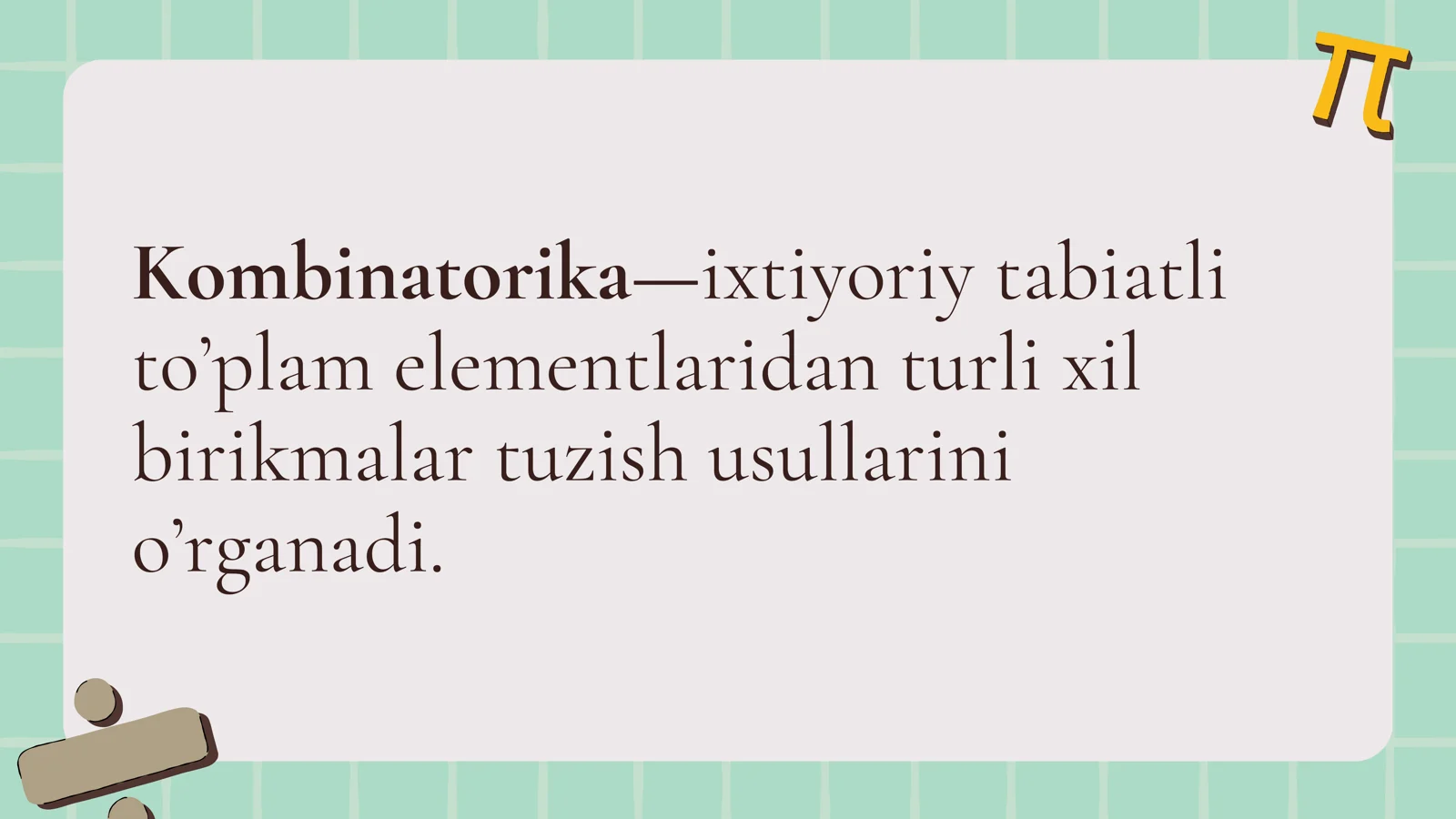 kombinatorika elementlari 3