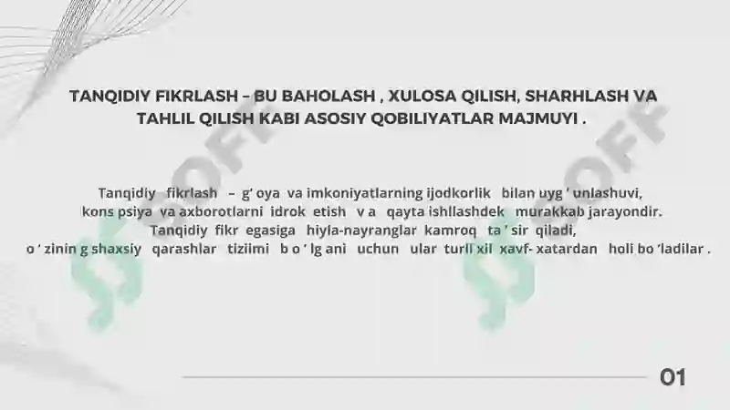 Huquqshunos faoliyatida tanqidiy fikrlashni ahamiyati 3