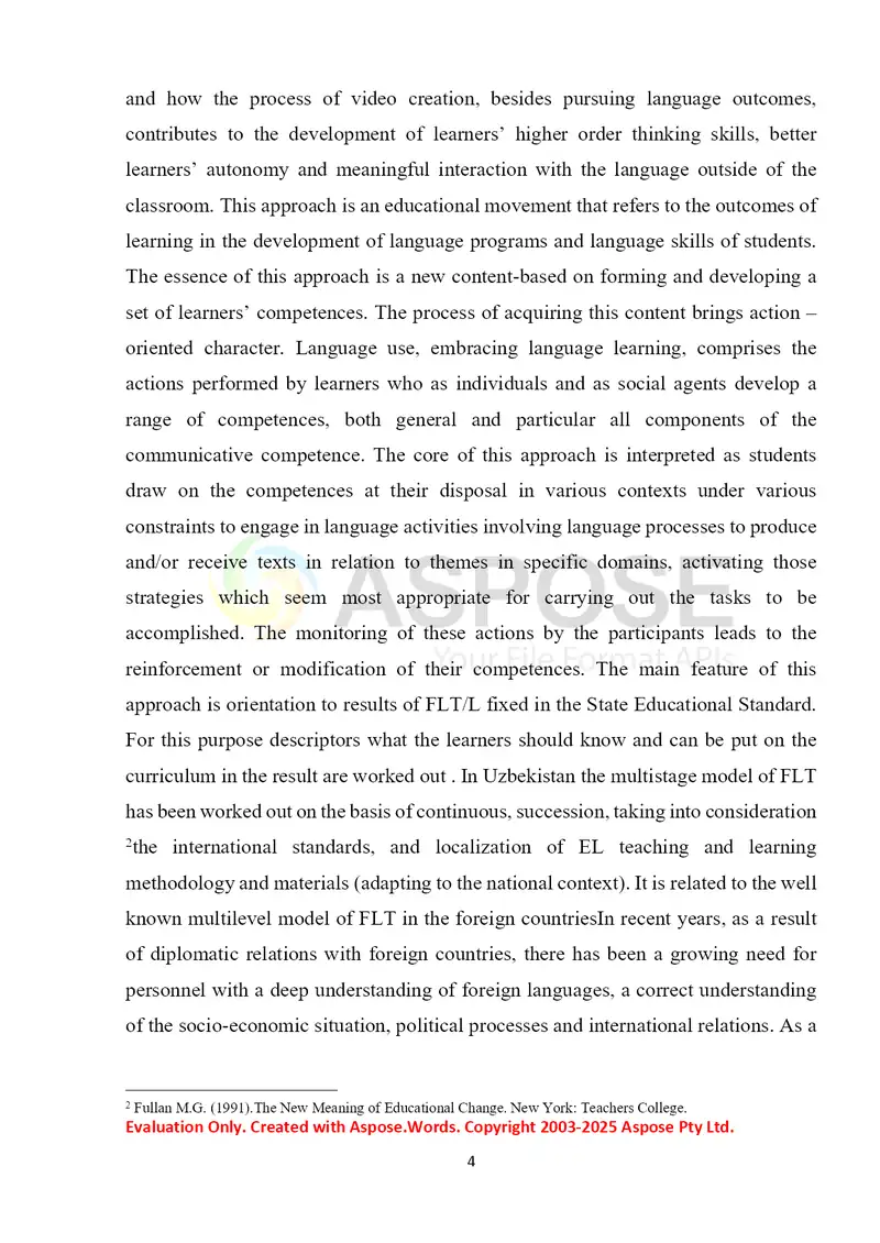 Competences in teaching foreign languages 3