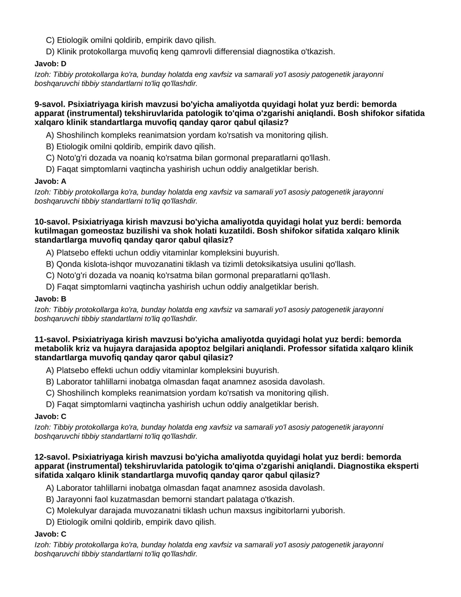 Psixiatriyaga kirish - 2-QISM 3